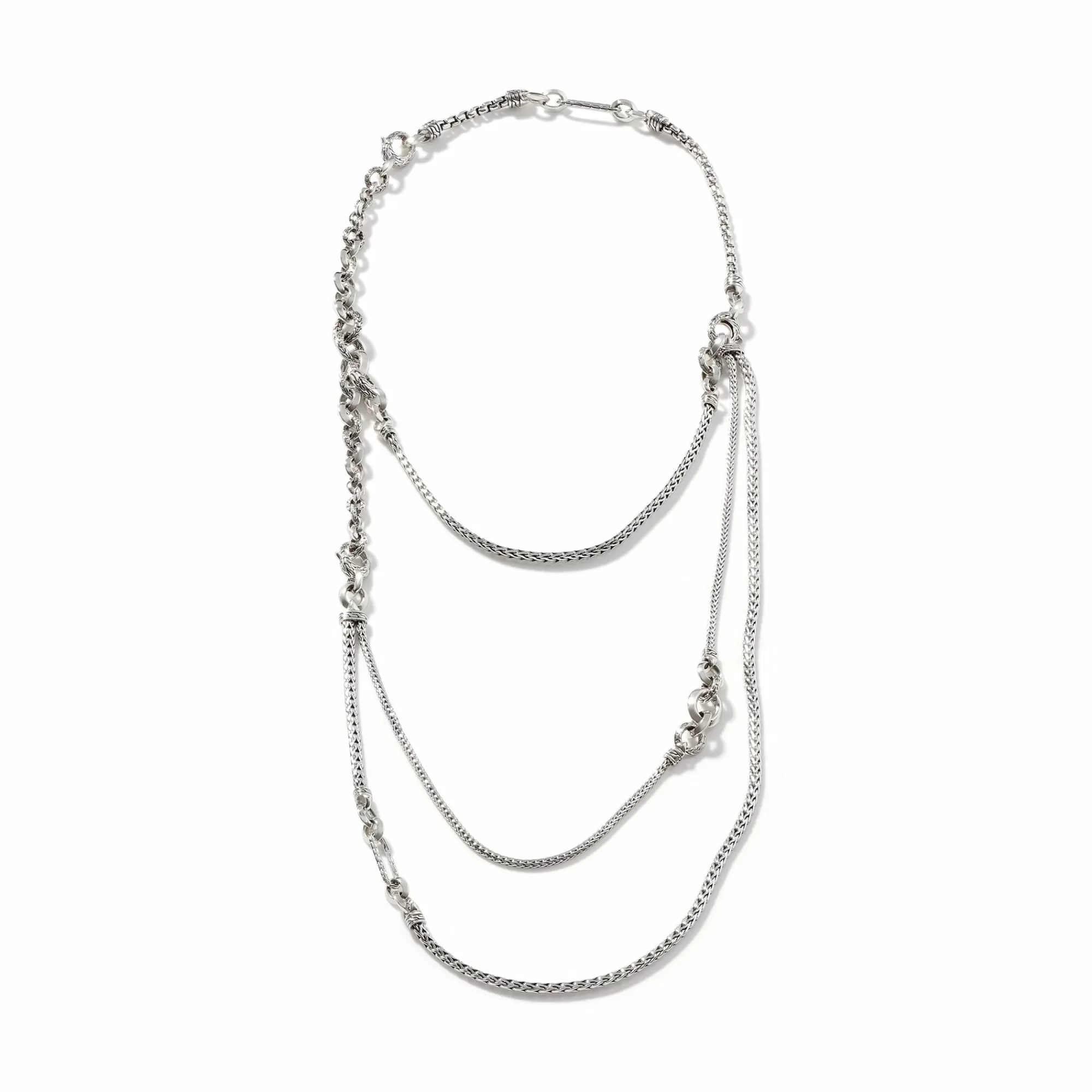 Layering^John Hardy Hero Convertible Necklace, Sterling Silver