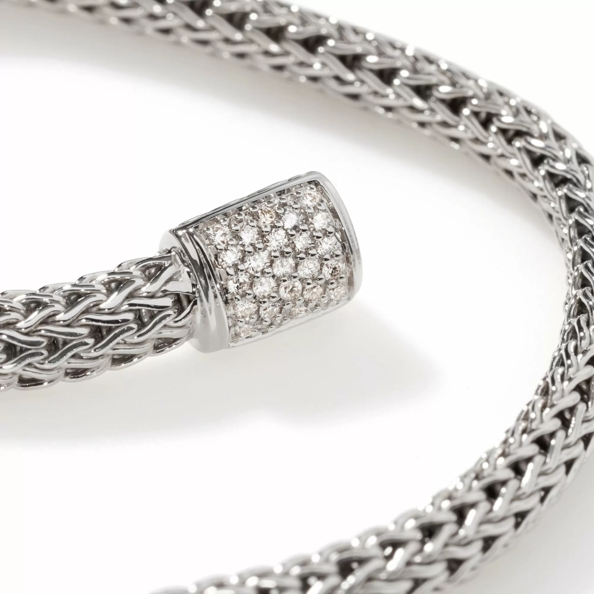 Chains^John Hardy Icon Bracelet, Sterling Silver, Diamonds, 5Mm