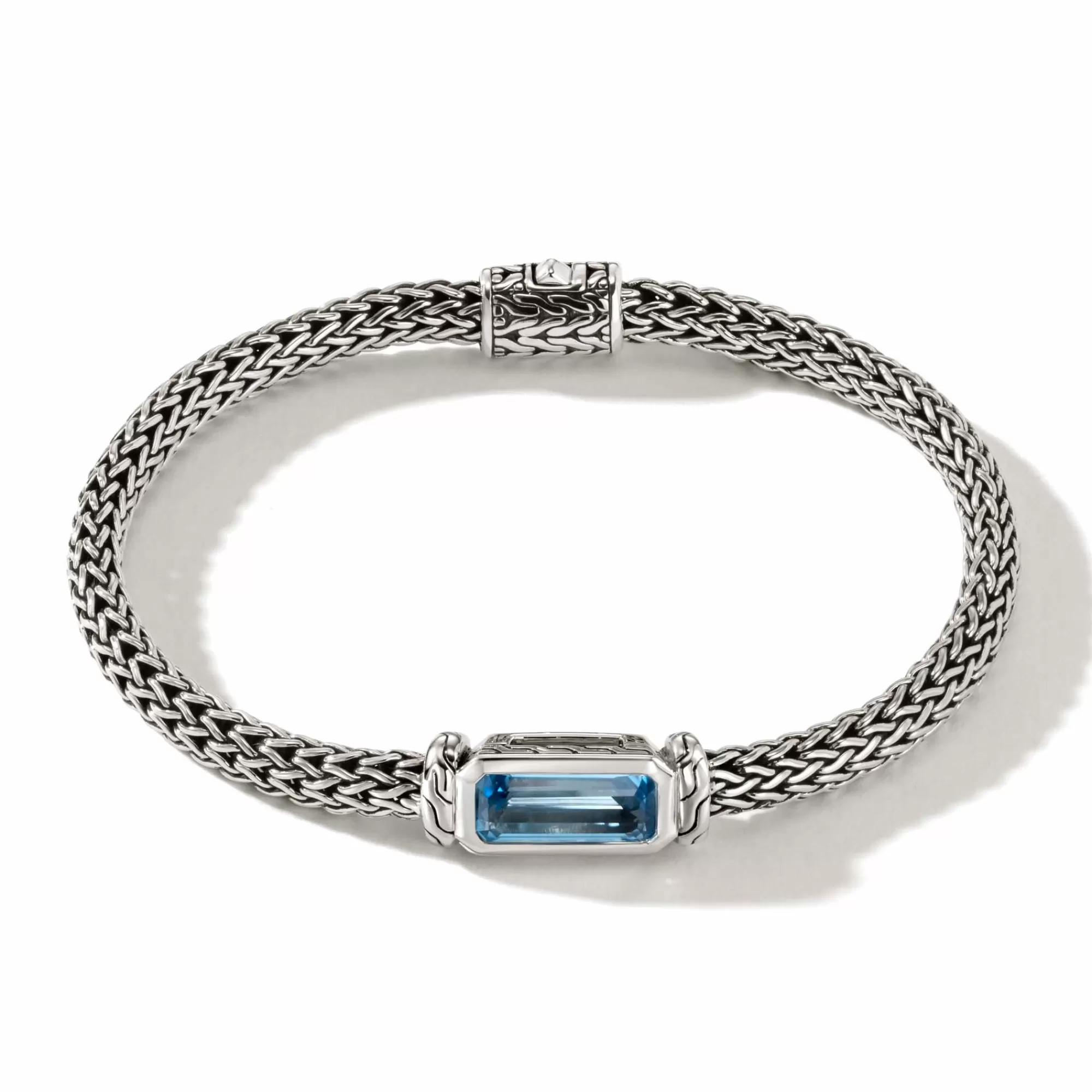 Chains^John Hardy Icon Bracelet, Sterling Silver, Gemstone, 5Mm