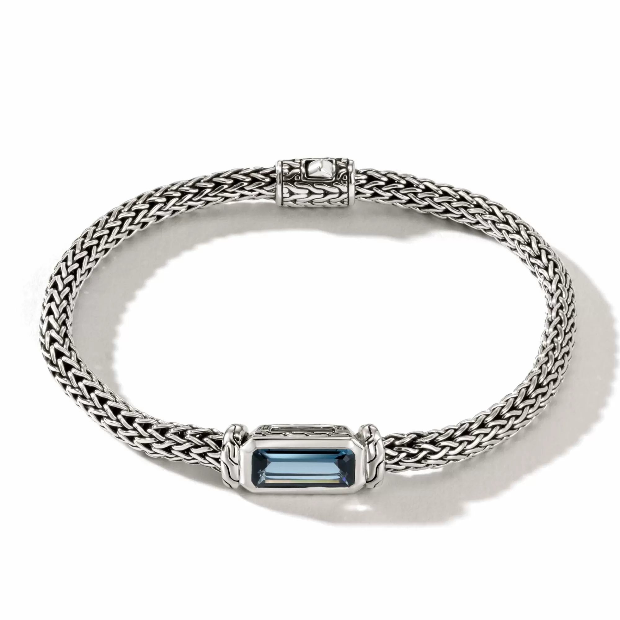 Chains^John Hardy Icon Bracelet, Sterling Silver, Gemstone, 5Mm