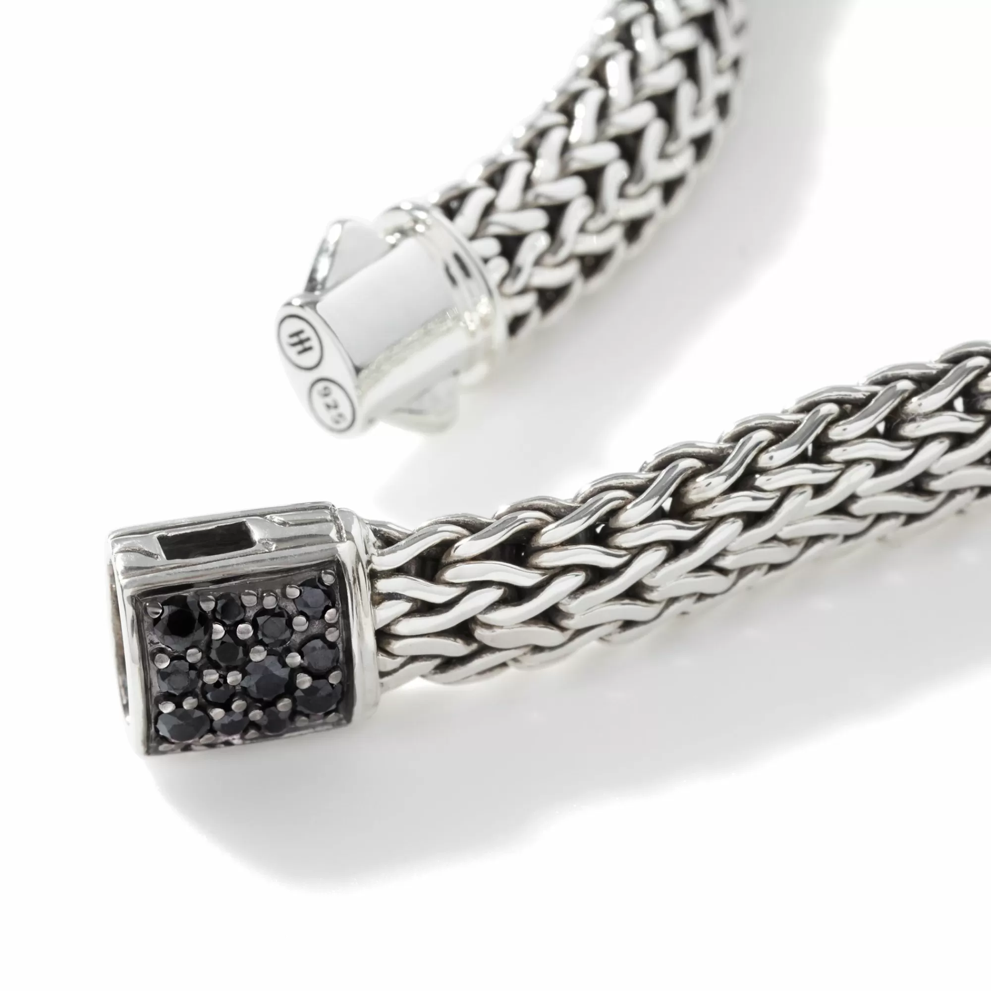 Chains^John Hardy Icon Bracelet, Sterling Silver, Pave, 6.5Mm