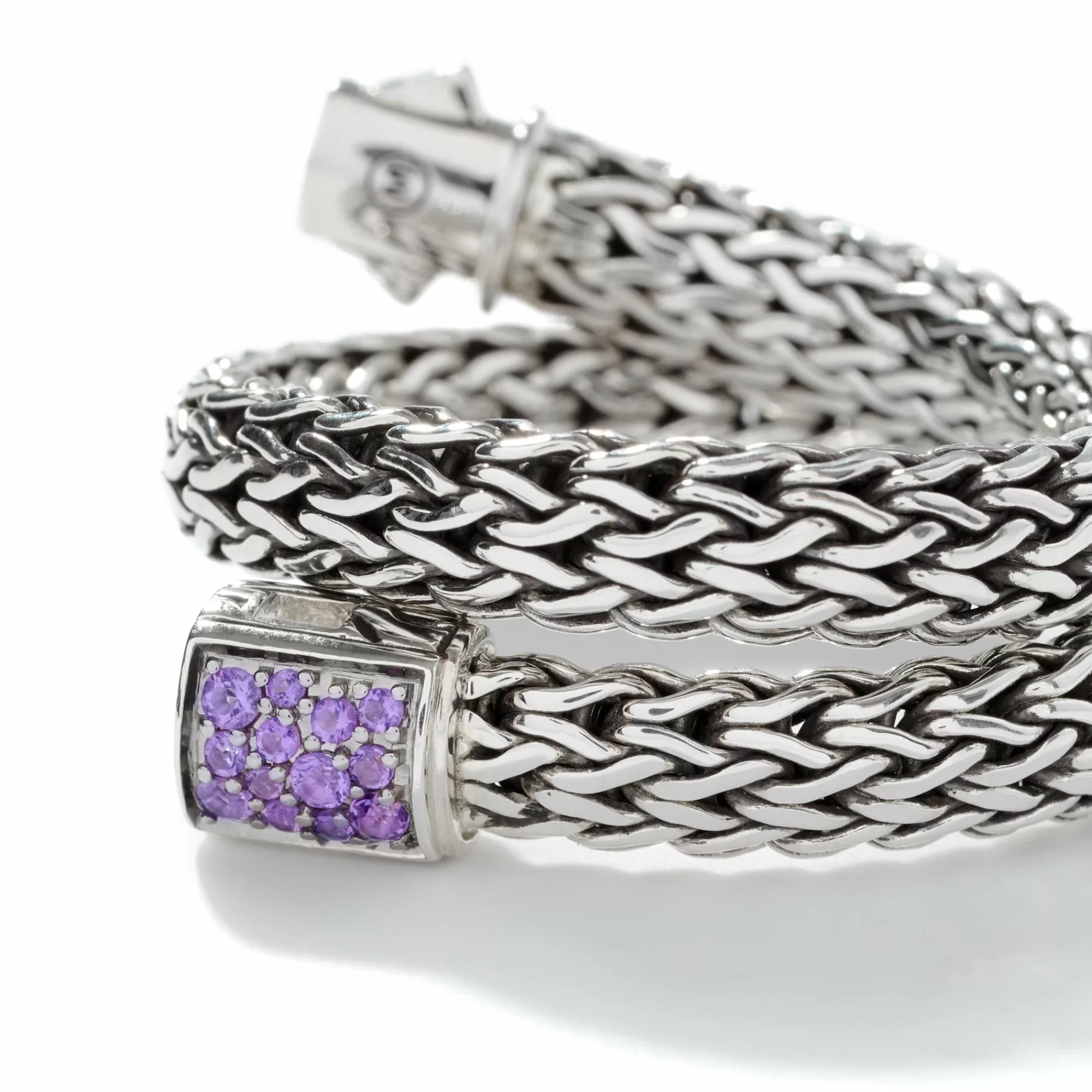 Chains^John Hardy Icon Bracelet, Sterling Silver, Pave, 6.5Mm