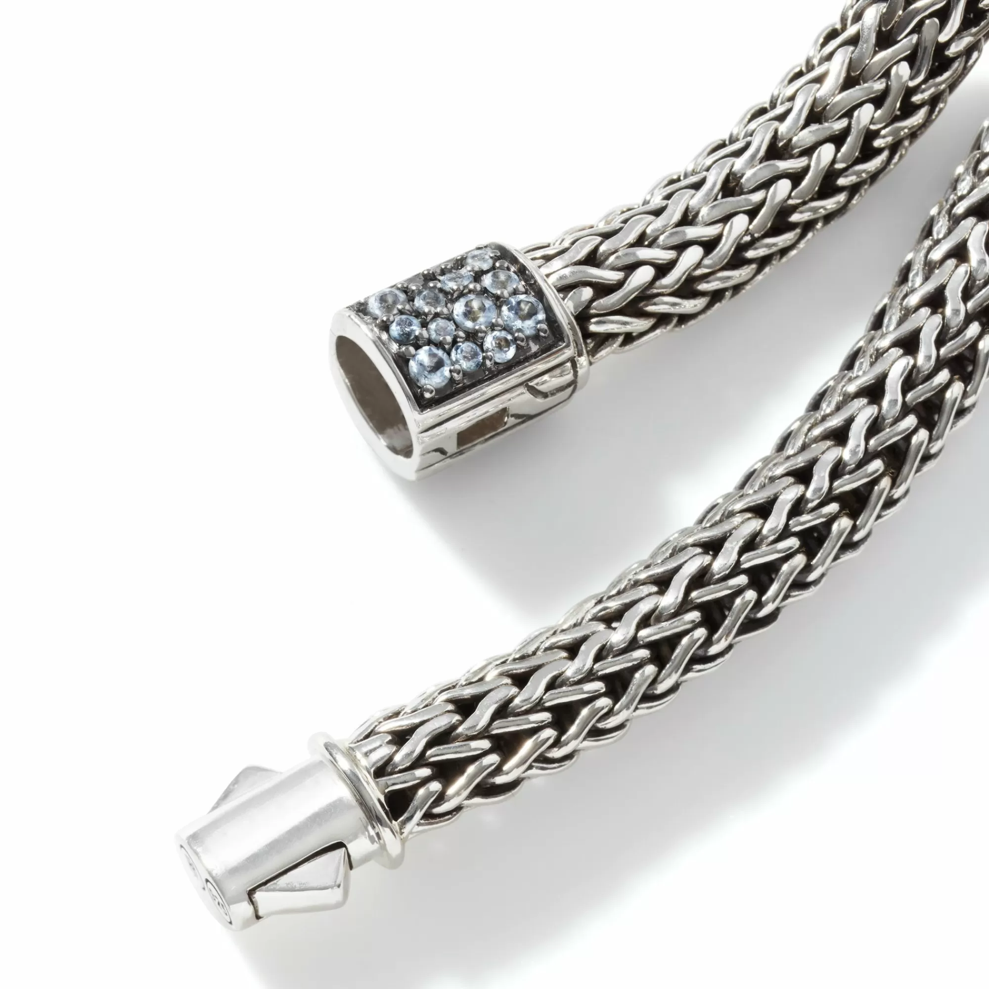 Chains^John Hardy Icon Bracelet, Sterling Silver, Pave, 6.5Mm