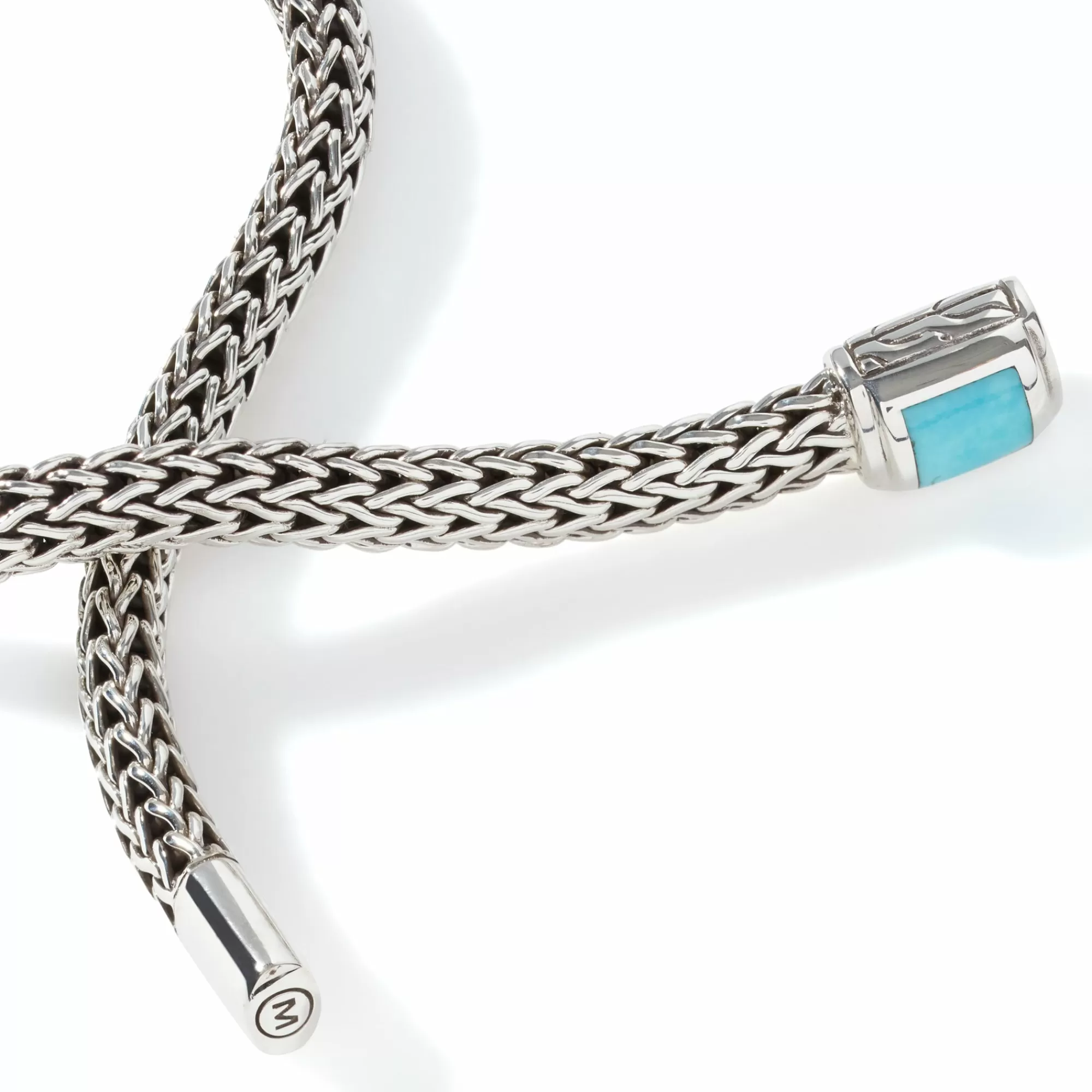 Chains^John Hardy Icon Bracelet, Sterling Silver, Turquoise, 5Mm