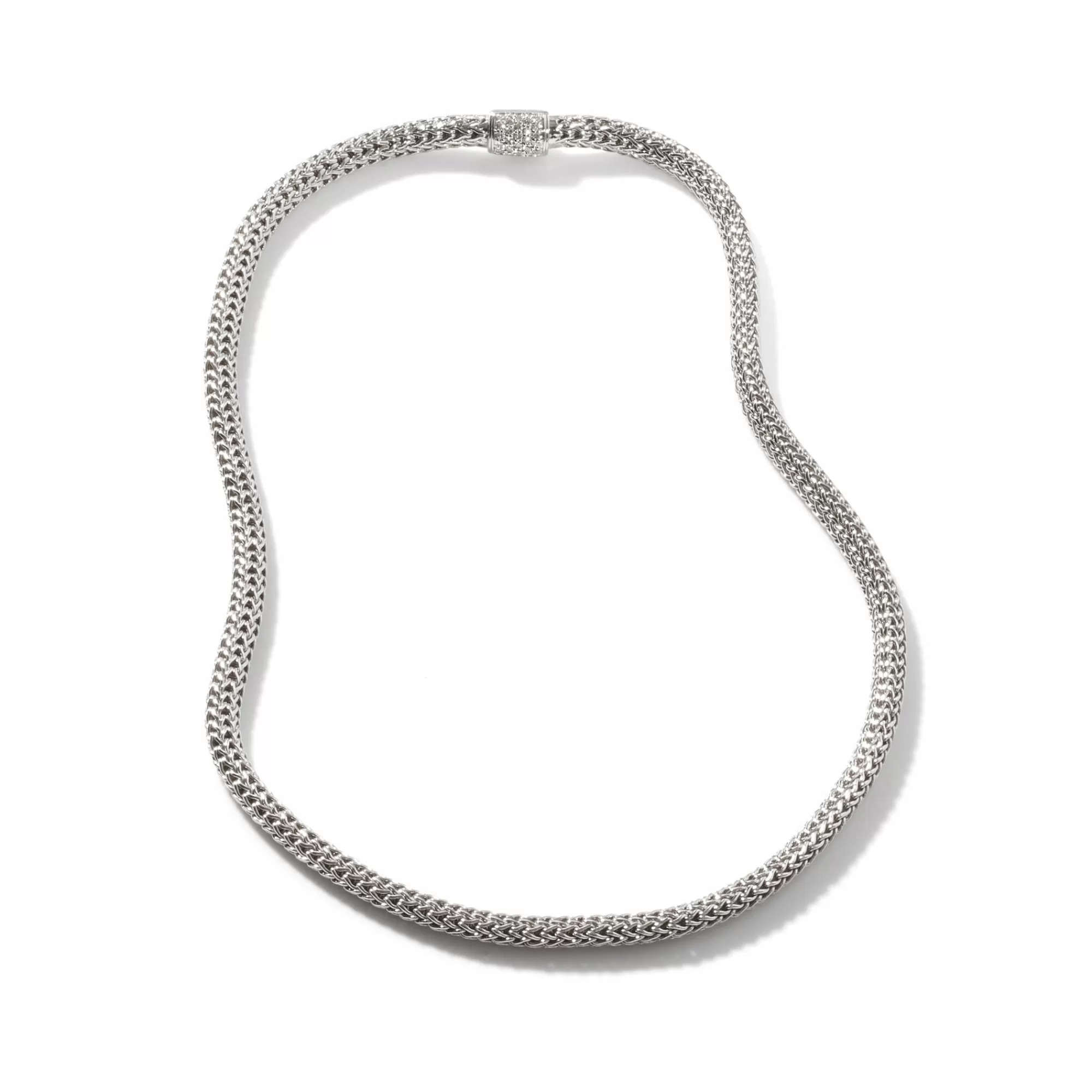 Layering^John Hardy Icon Necklace, Diamonds, 5Mm