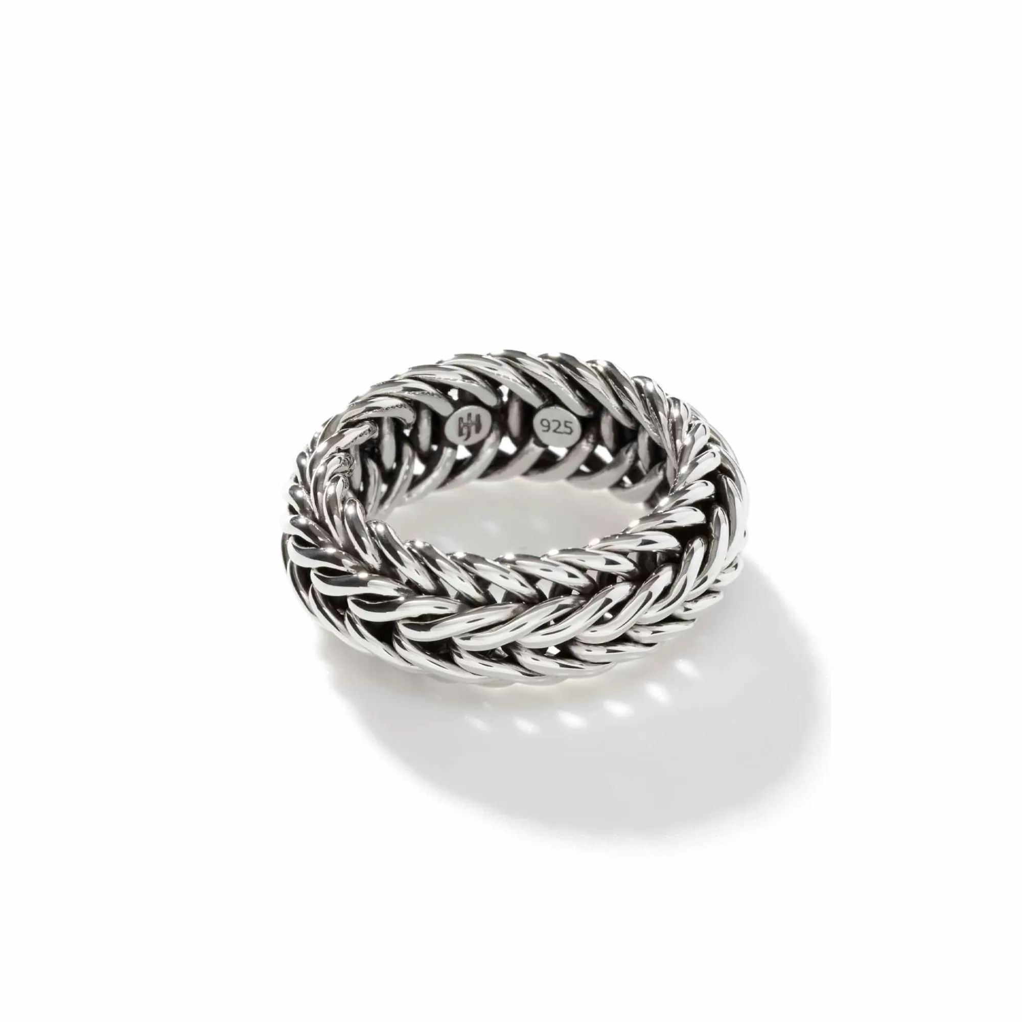 Soft^John Hardy Kami Chain Band Ring, Sterling Silver, Wide