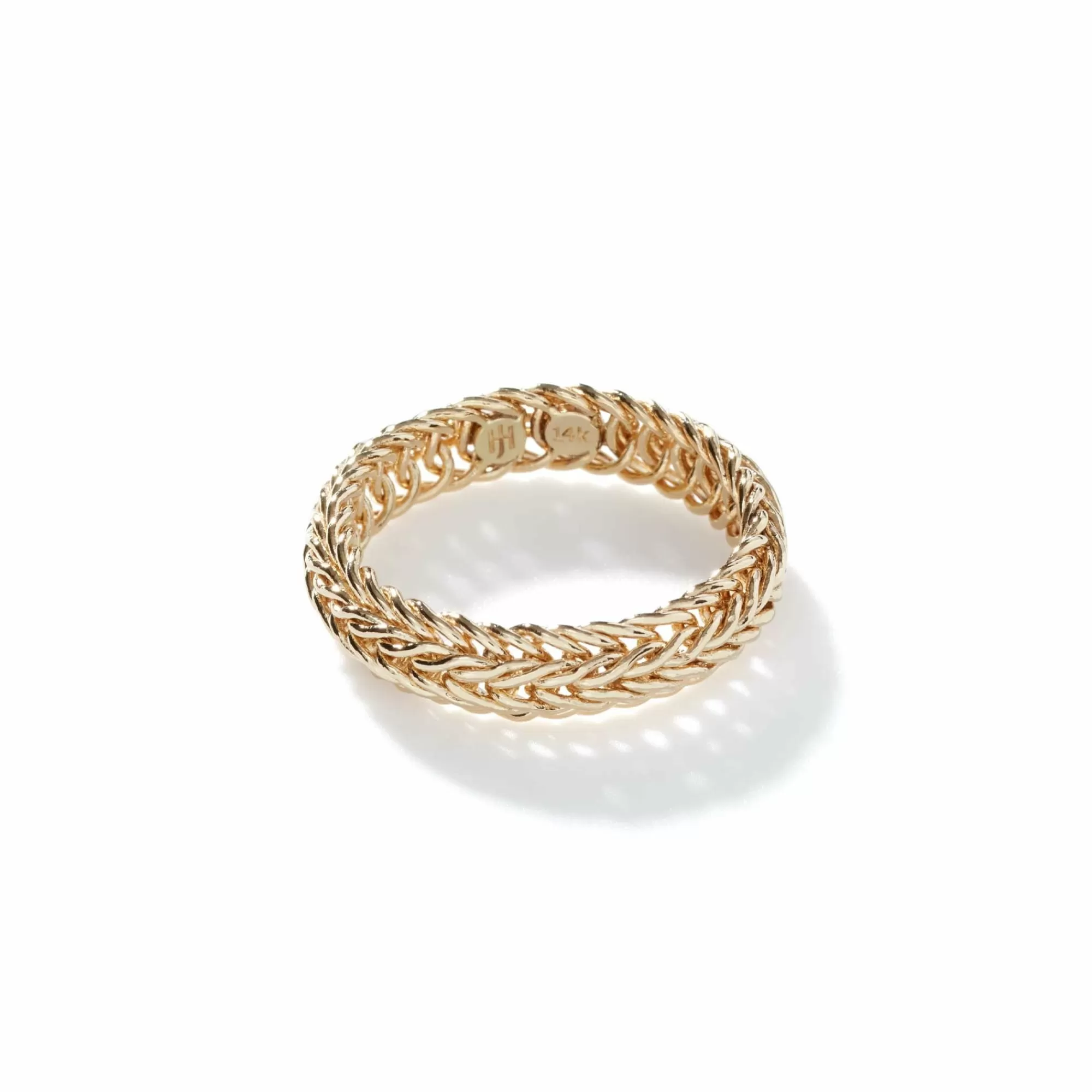 Soft^John Hardy Kami Chain Ring, Gold, 4.5Mm