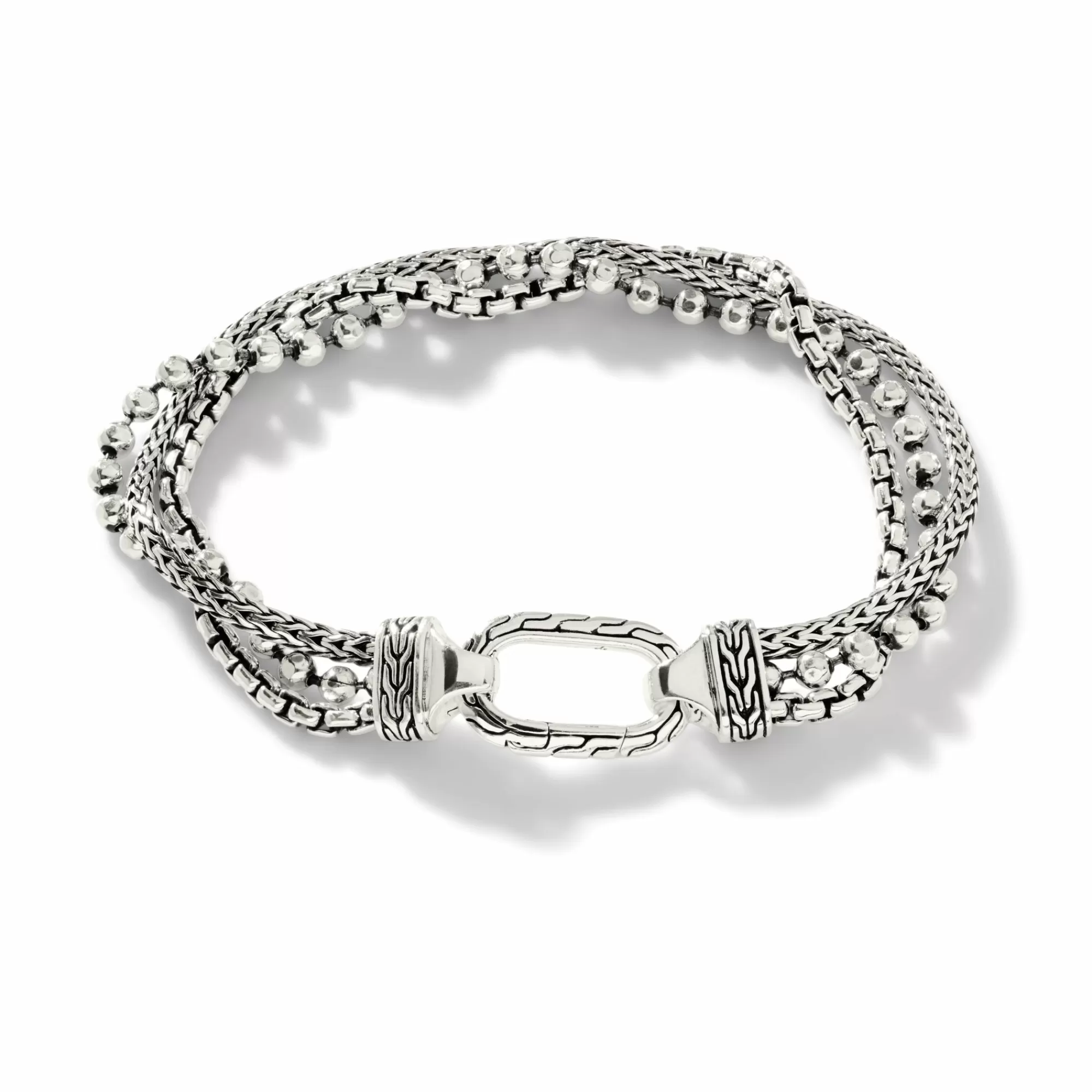 Chains^John Hardy Keyring Bracelet, Sterling Silver