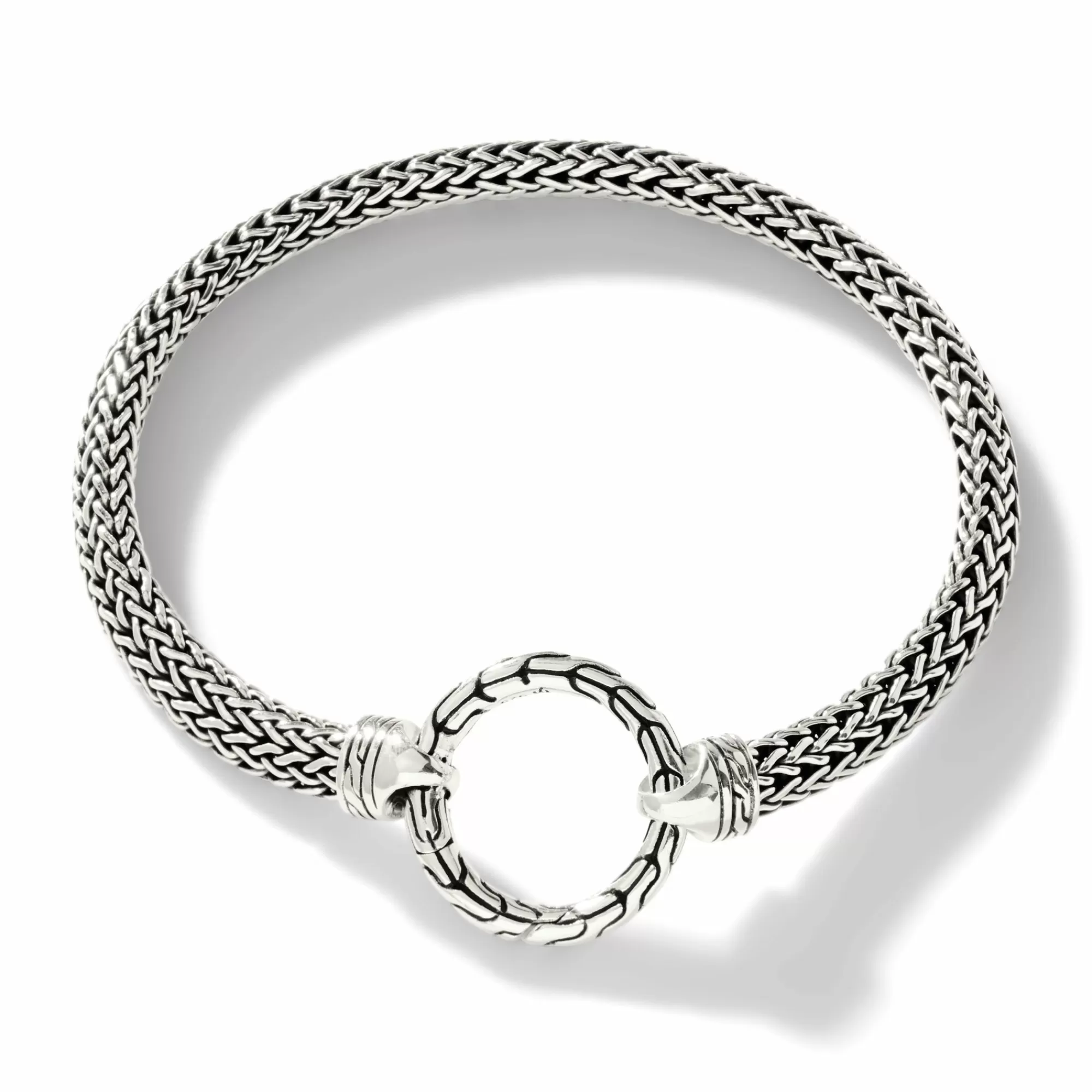 Chains^John Hardy Keyring Bracelet, Sterling Silver, 11Mm