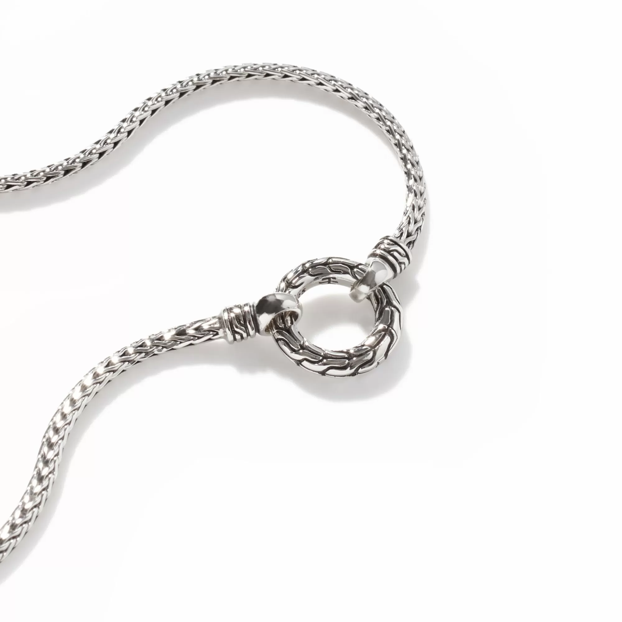 Layering^John Hardy Keyring Necklace, Sterling Silver, 2.5Mm