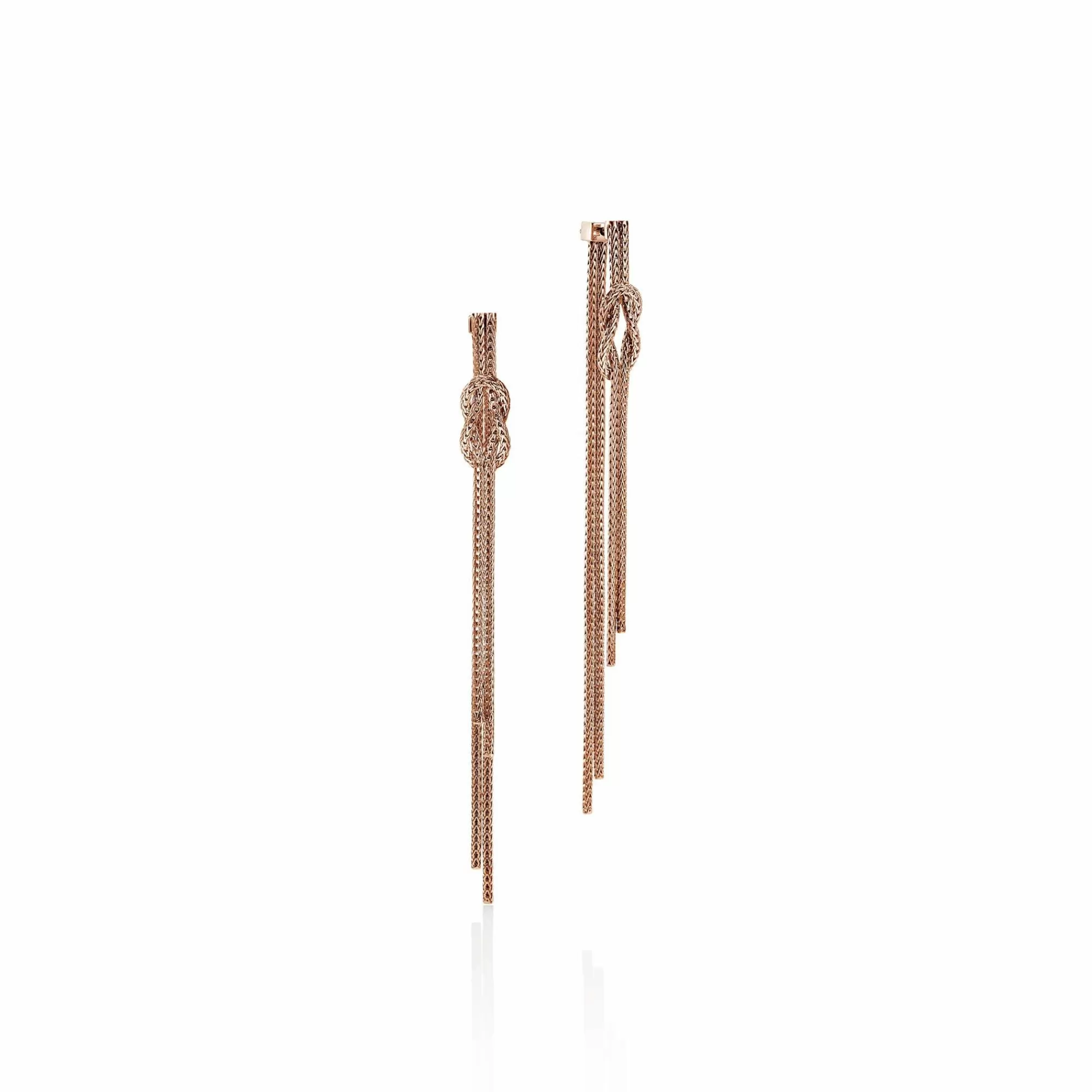 Drops^John Hardy Love Knot Drop Earring, Rose Gold