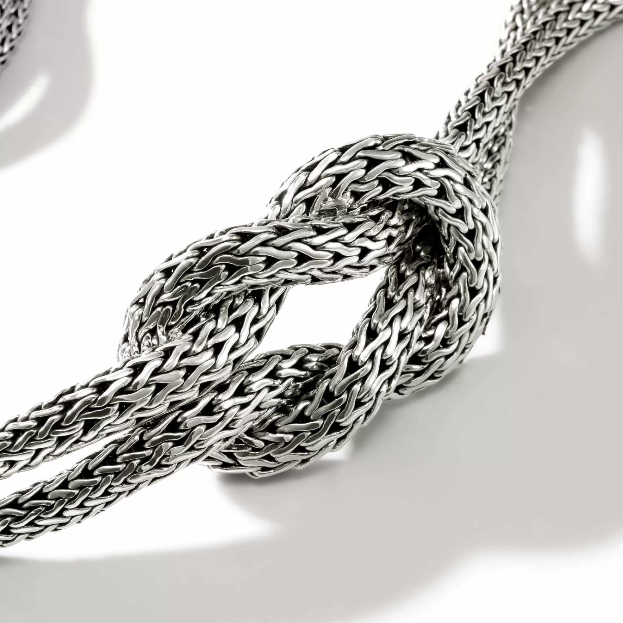 Statement^John Hardy Love Knot Necklace, Sterling Silver, 11.5Mm