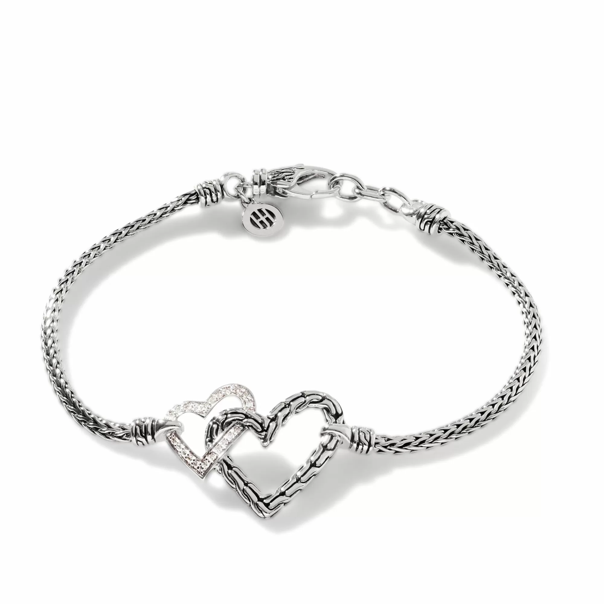 Chains^John Hardy Manah Bracelet, Sterling Silver, Diamonds