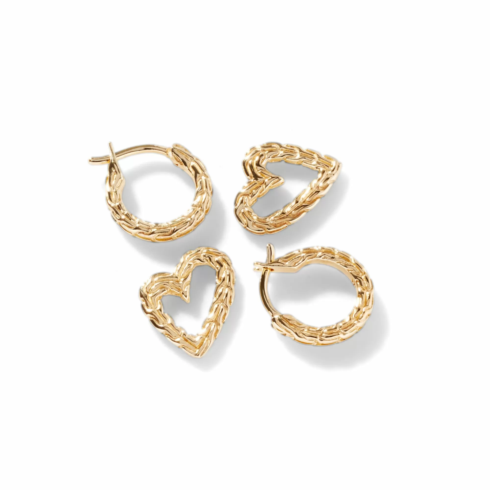 Drops^John Hardy Manah Drop Earring, Gold