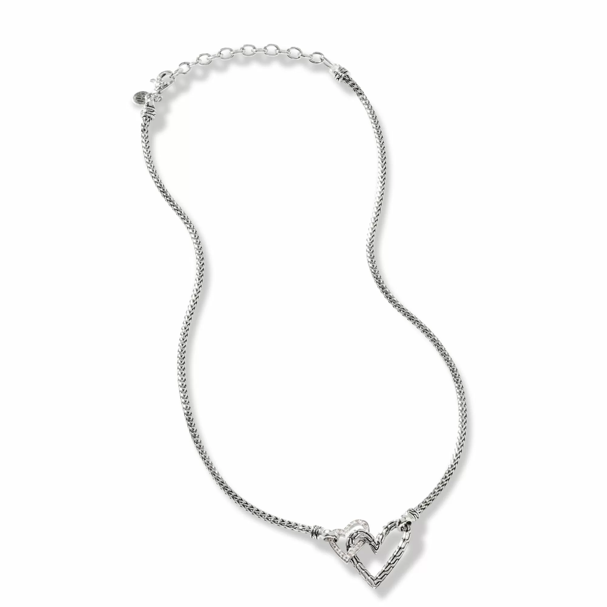 Pendants^John Hardy Manah Pendant Necklace, Silver, Diamonds