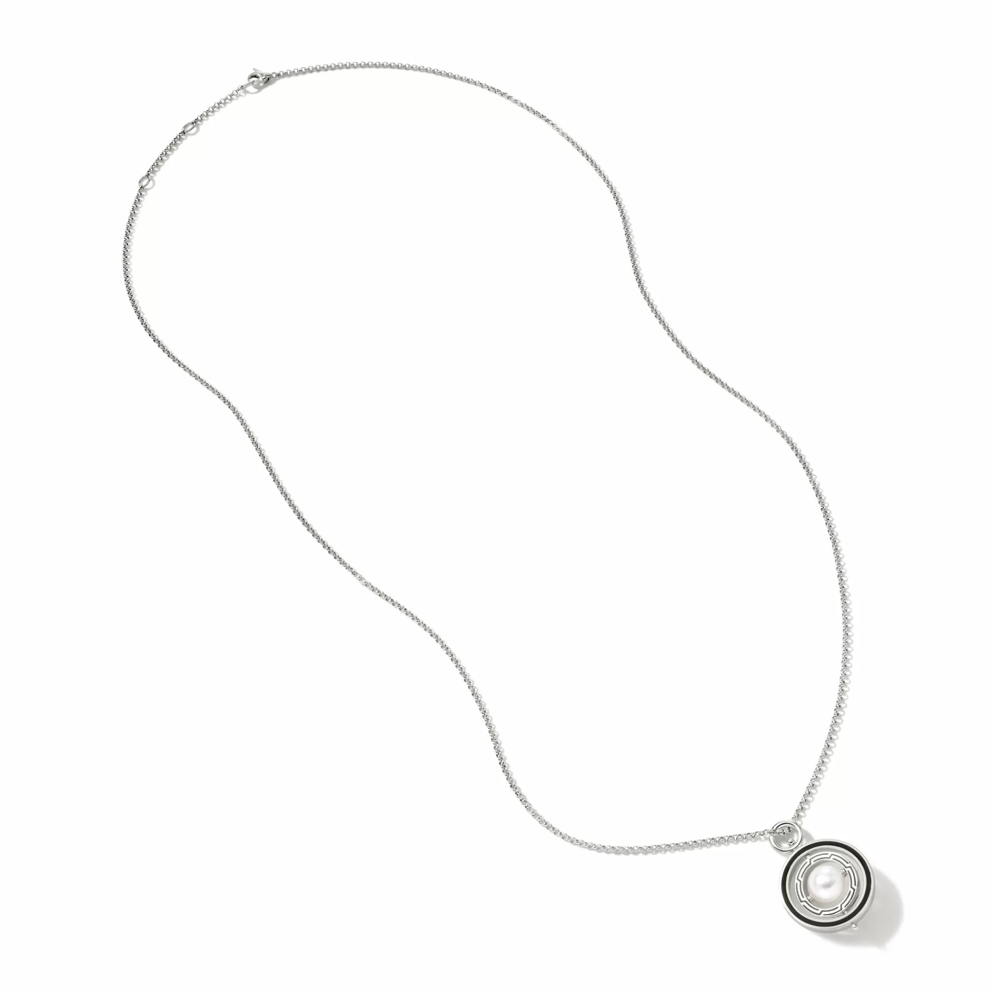 Pendants^John Hardy Moon Door Necklace, Sterling Silver, Pearl