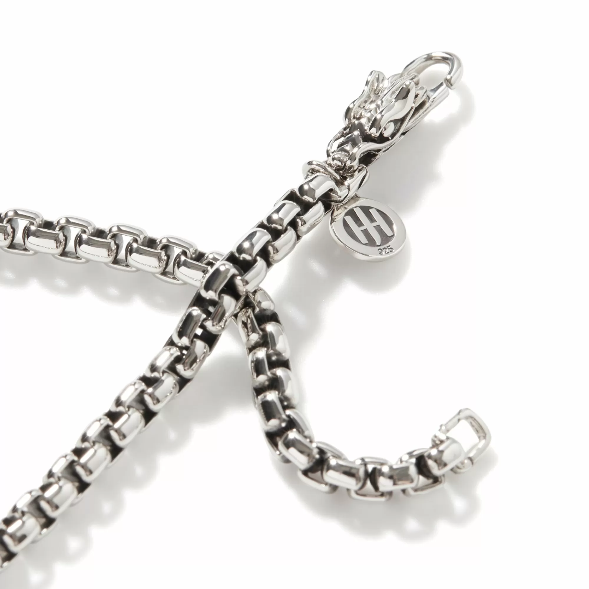 Chains^John Hardy Naga Box Chain Necklace, Silver, 3.7Mm