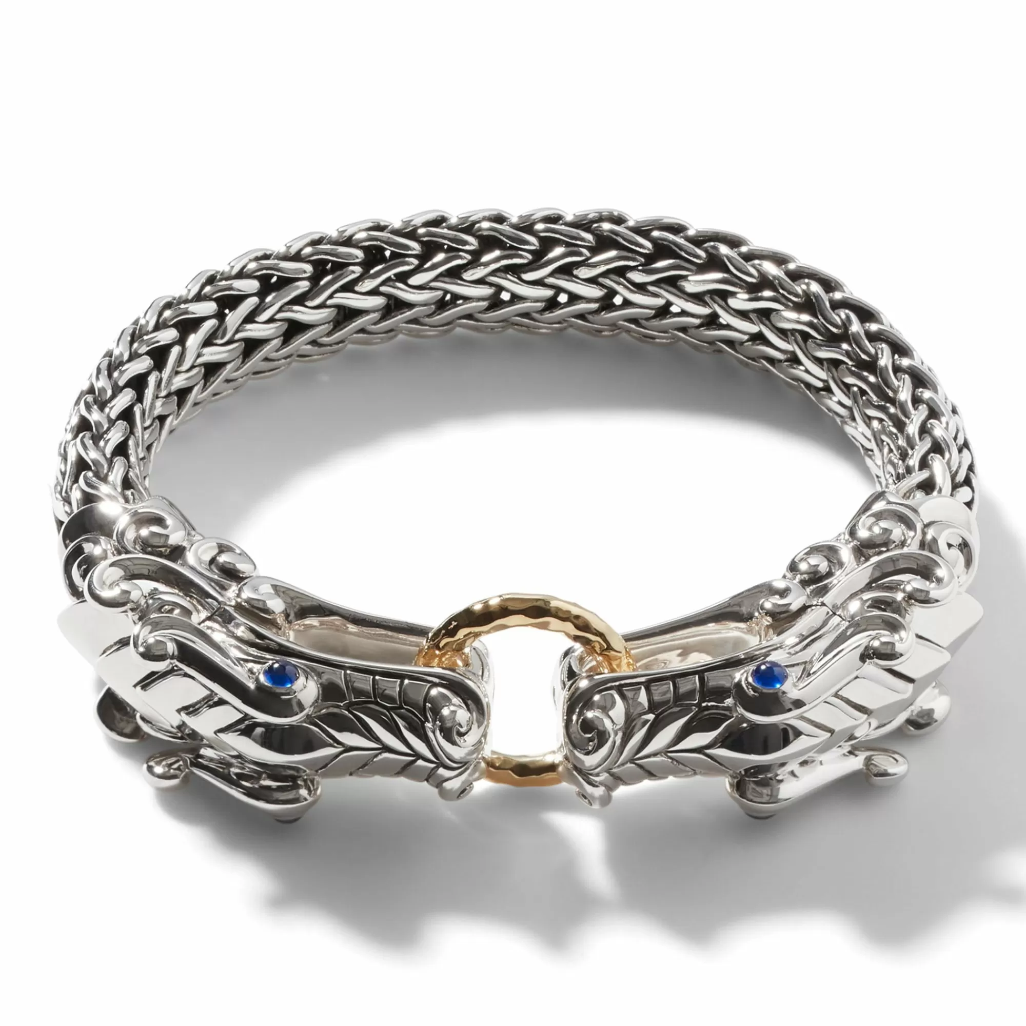 Chains^John Hardy Naga Bracelet, Sterling Silver, Gold, 10.5Mm