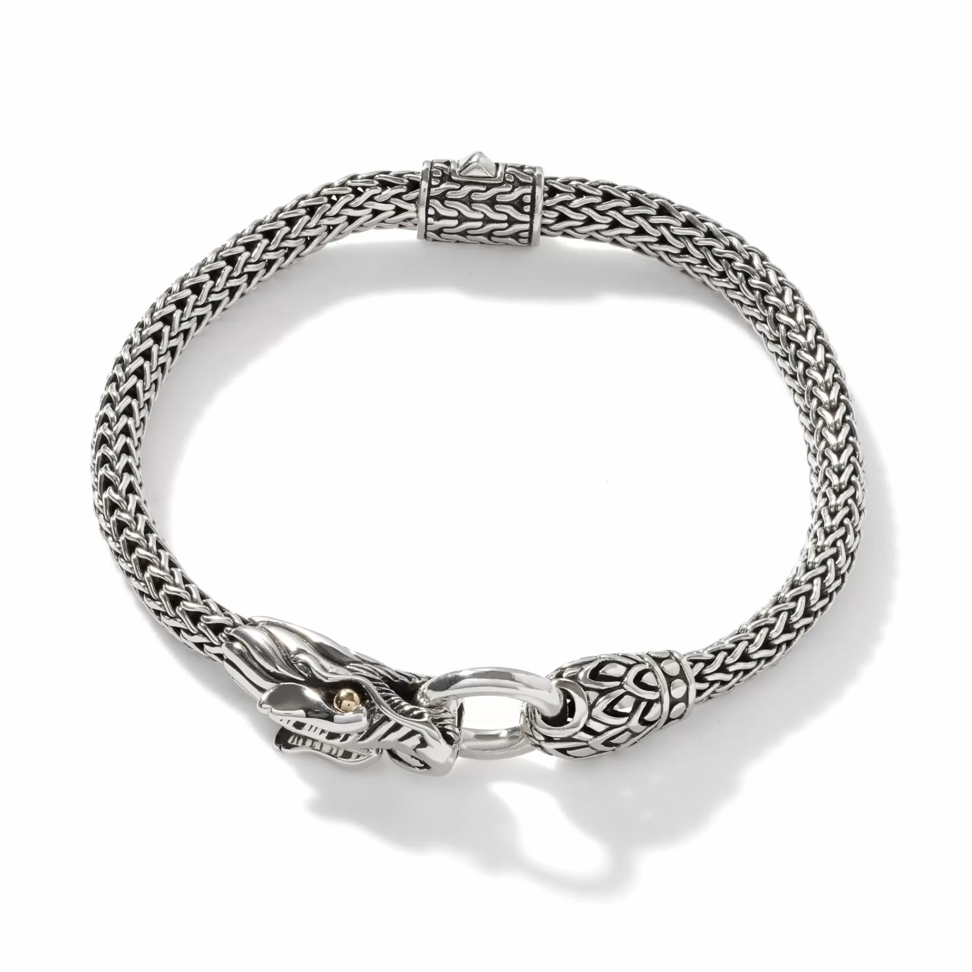 Chains^John Hardy Naga Bracelet, Sterling Silver, Gold, 5Mm