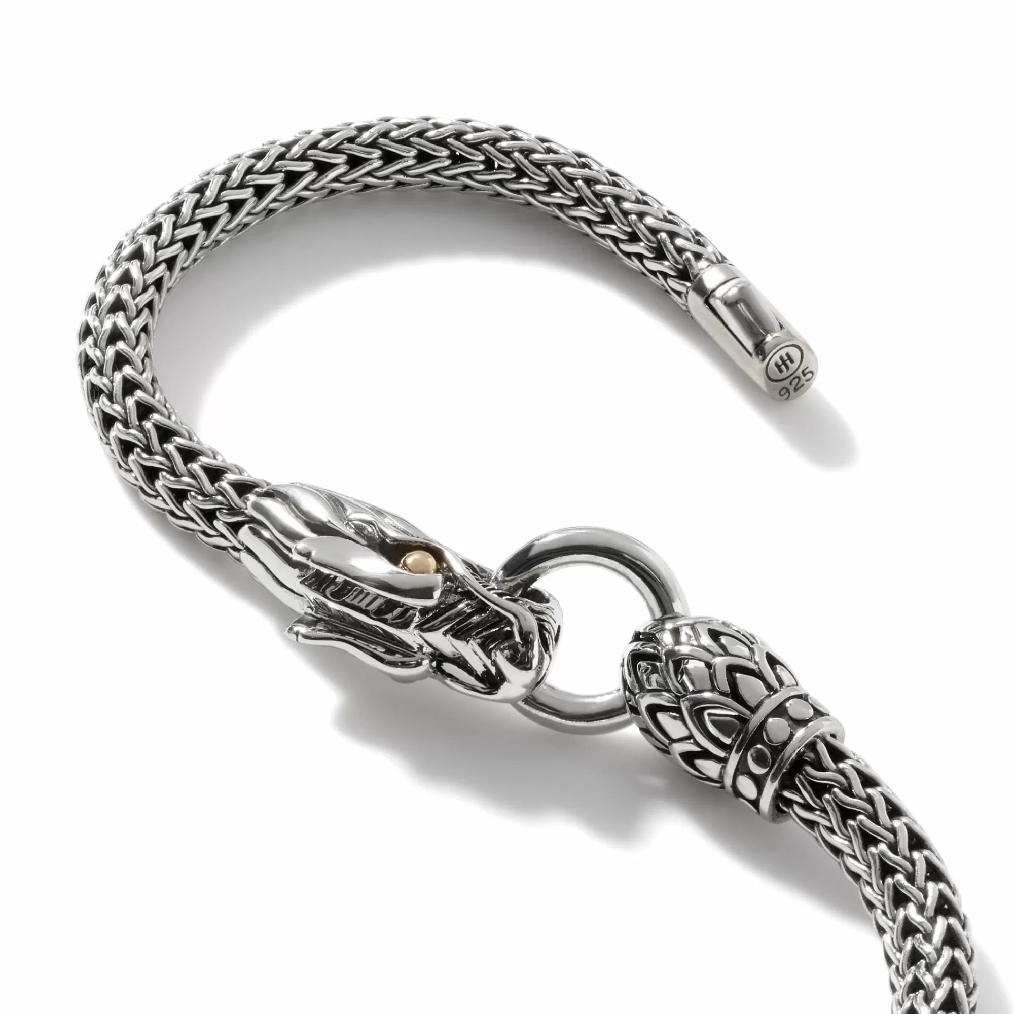 Chains^John Hardy Naga Bracelet, Sterling Silver, Gold, 5Mm