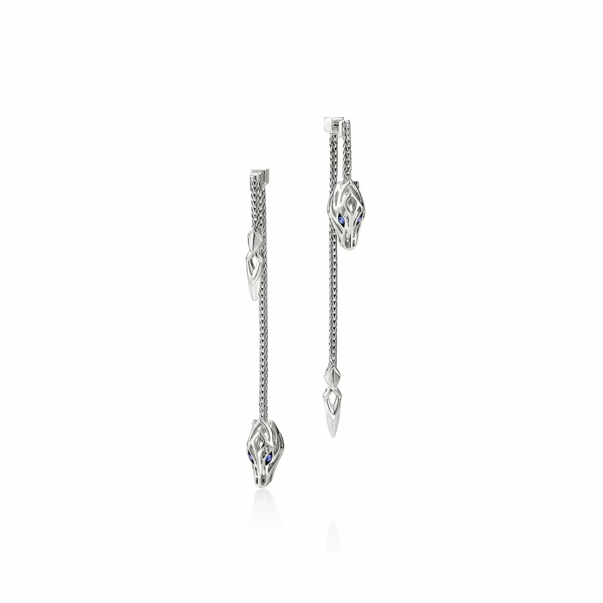 Drops^John Hardy Naga Drop Earring, Sterling Silver