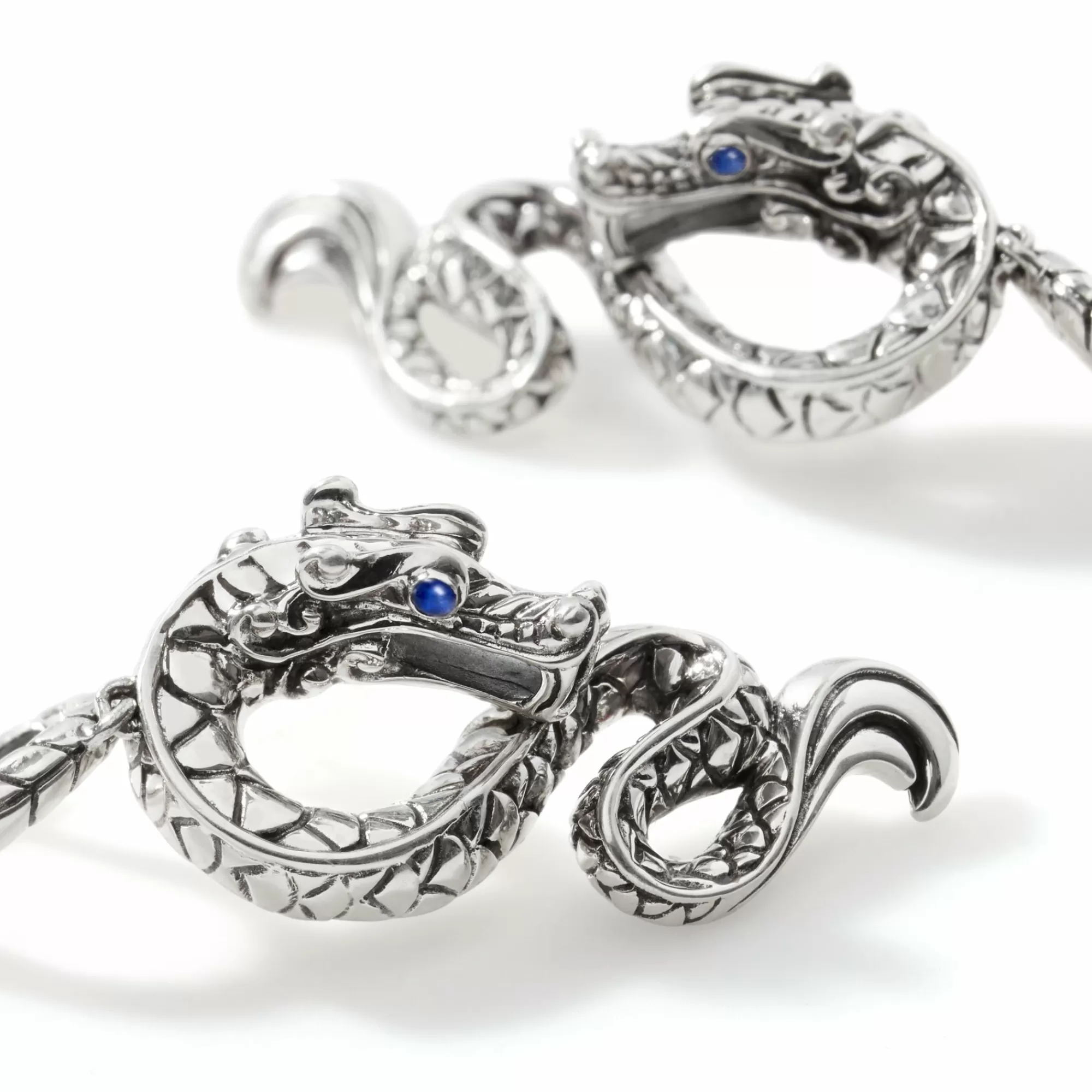 Statement^John Hardy Naga Drop Earring, Sterling Silver