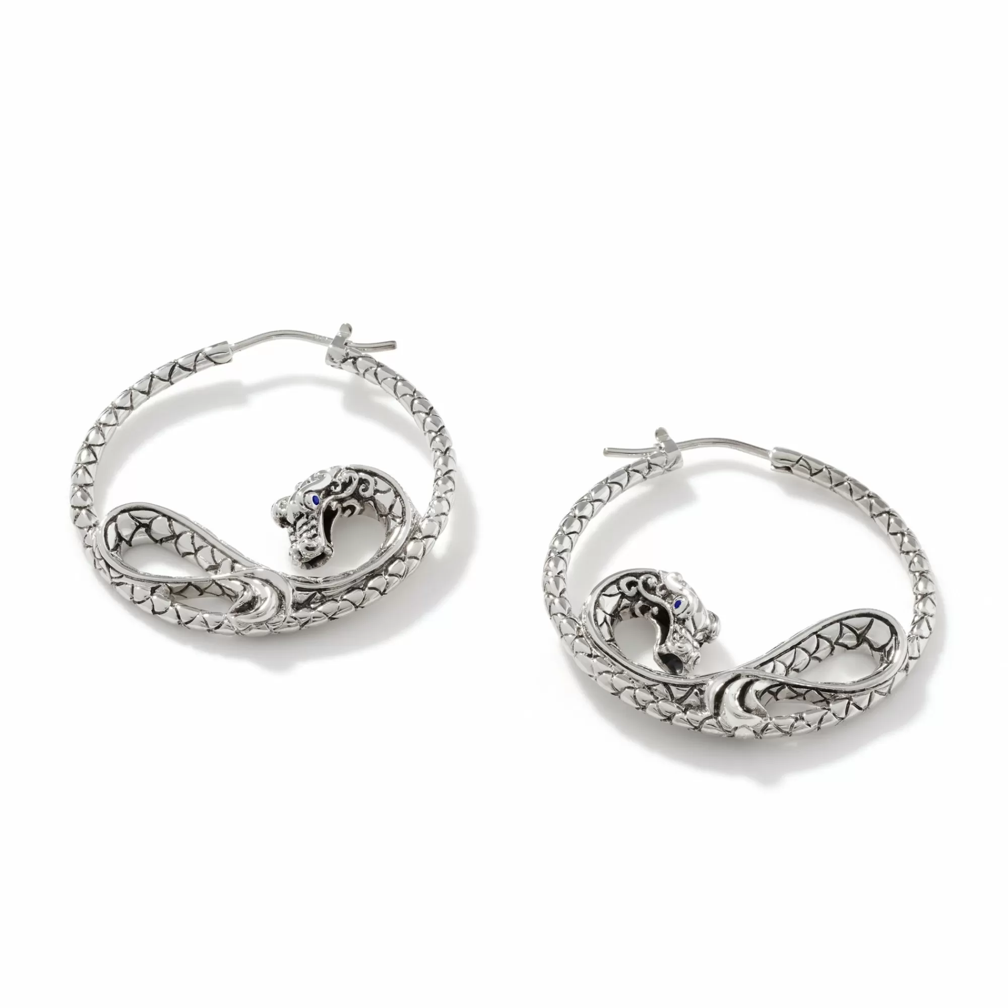 Hoops^John Hardy Naga Hoop Earring, Sterling Silver