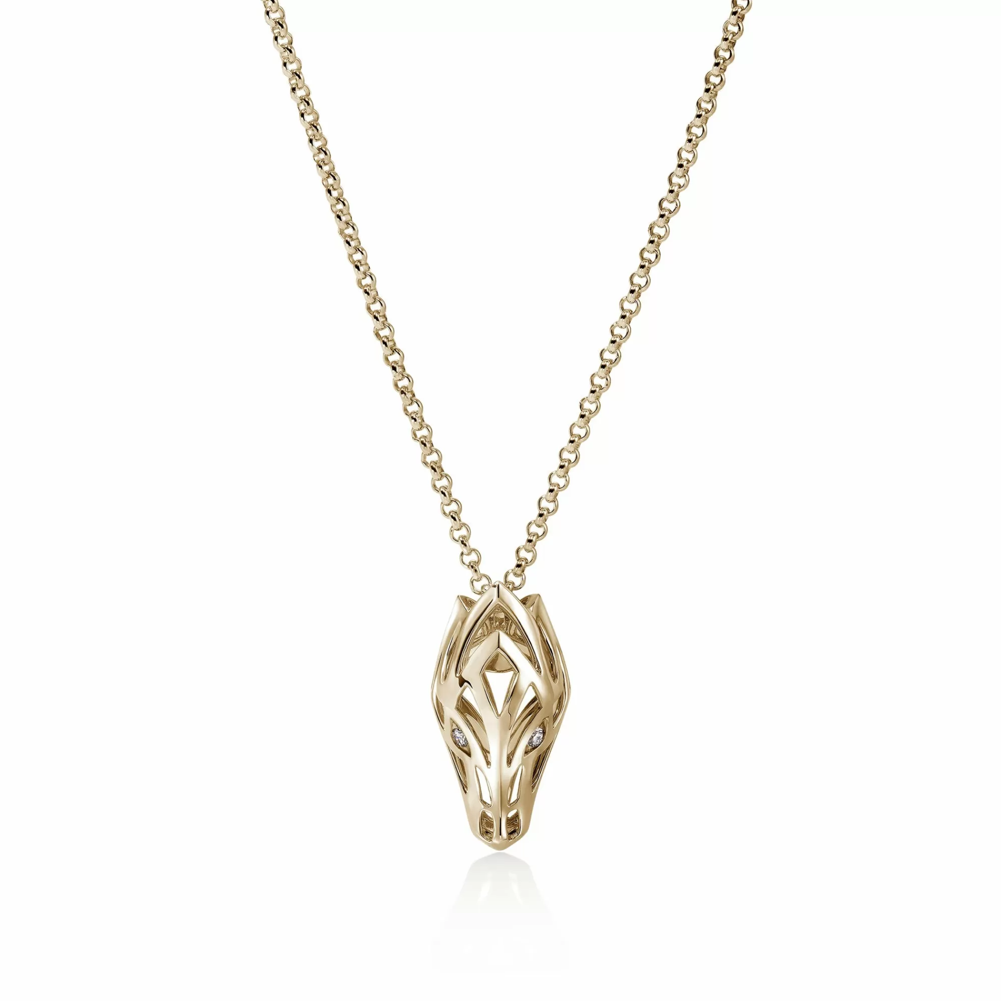 Tags & Pendants^John Hardy Naga Pendant Necklace, Gold