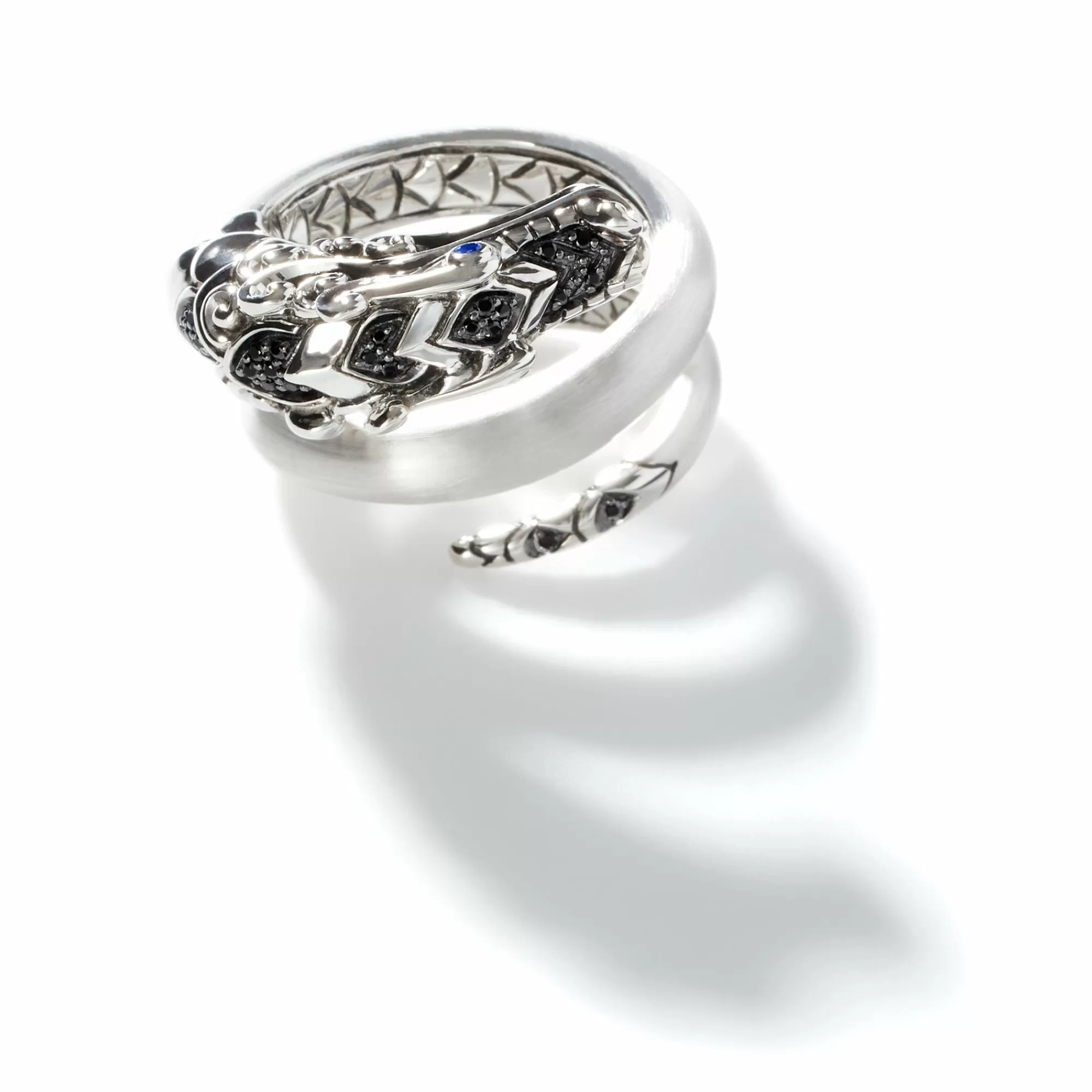 Statement^John Hardy Naga Ring, Sterling Silver, Pave