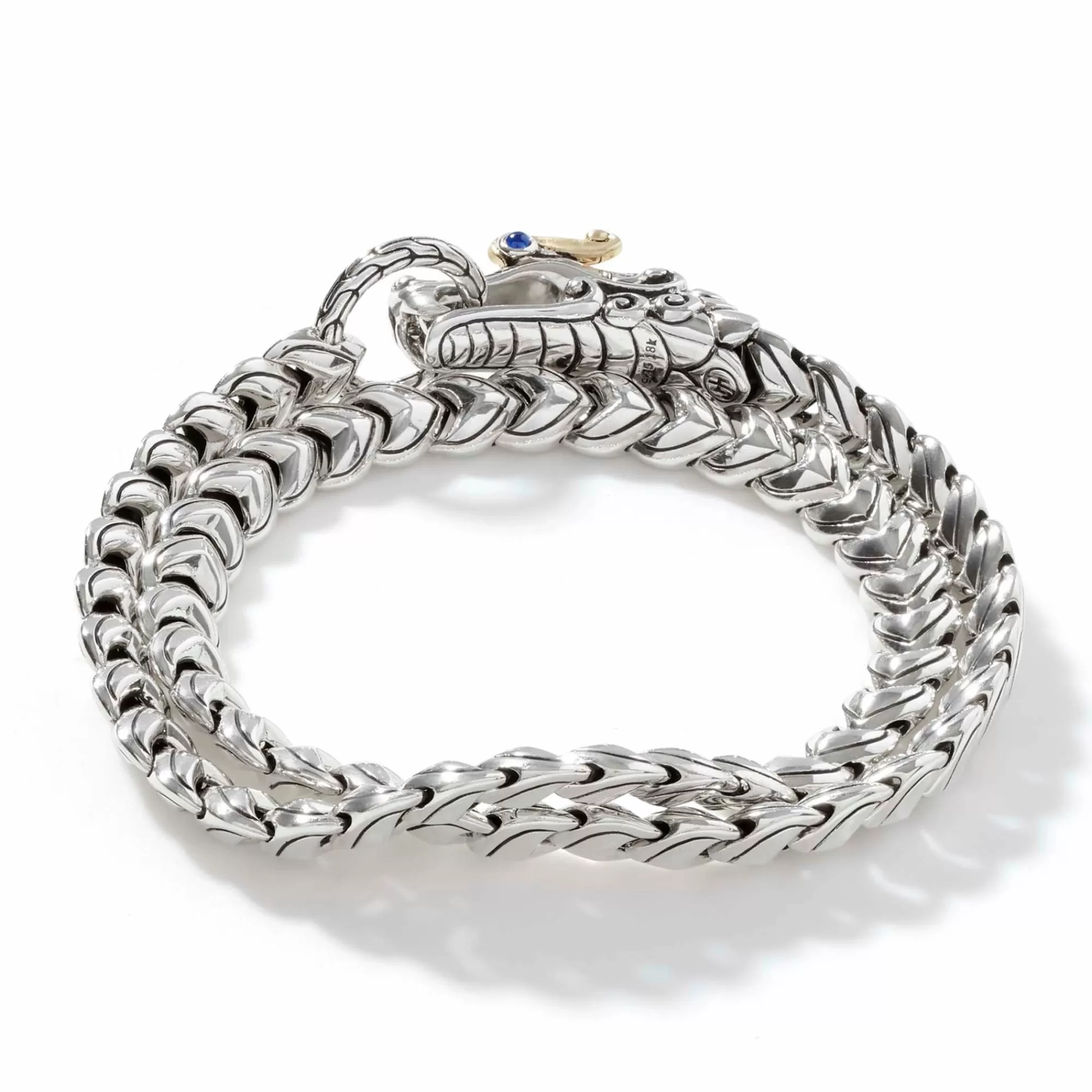 Chains^John Hardy Naga Wrap, Sterling Silver, Gold