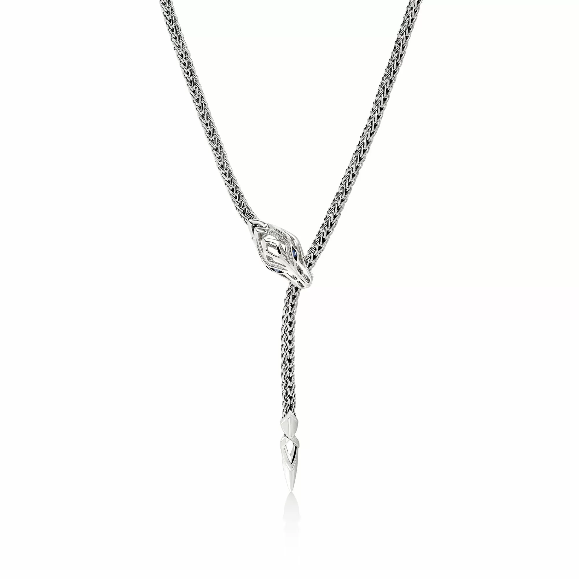 Statement^John Hardy Naga Y Necklace, Sterling Silver, 4.4Mm