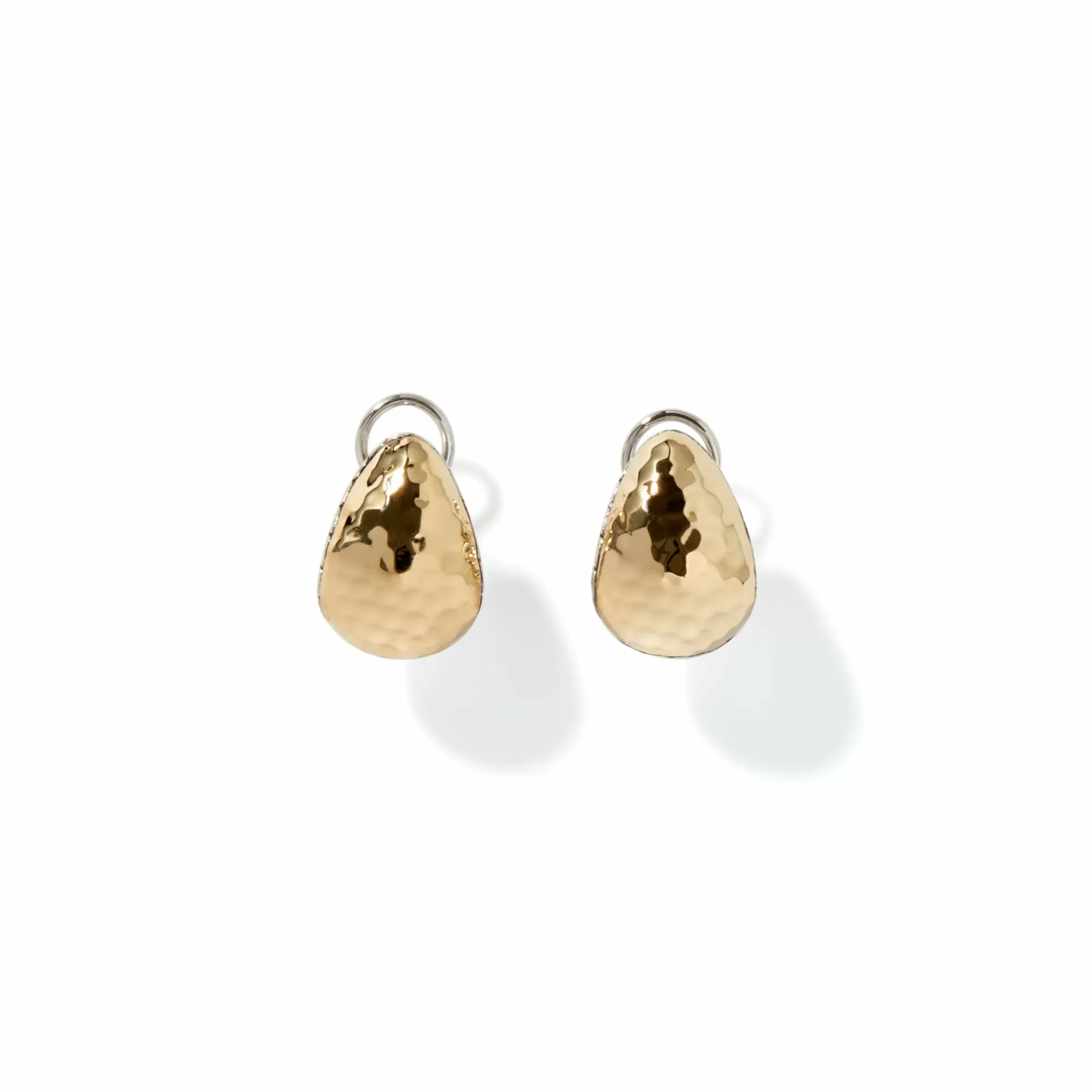 Statement^John Hardy Palu Buddha Earring, Gold, Sterling Silver