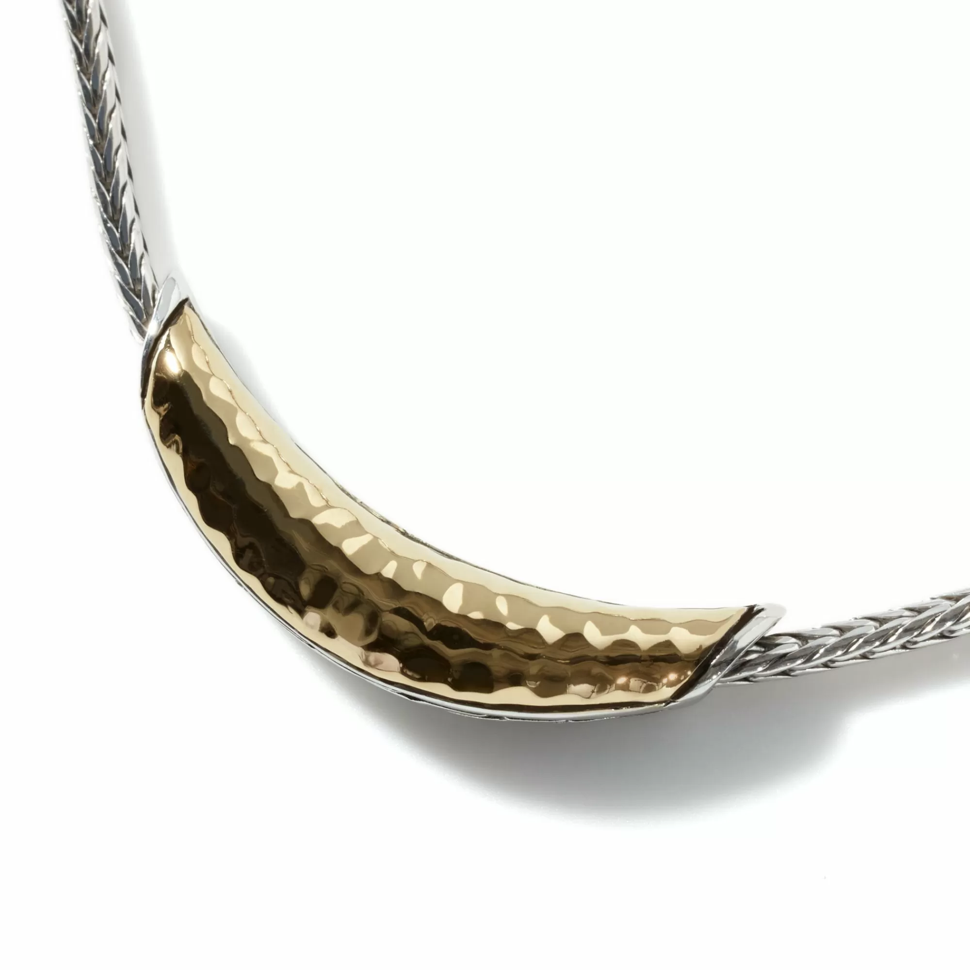 Pendants^John Hardy Palu Crescent Necklace, Sterling Silver, Gold