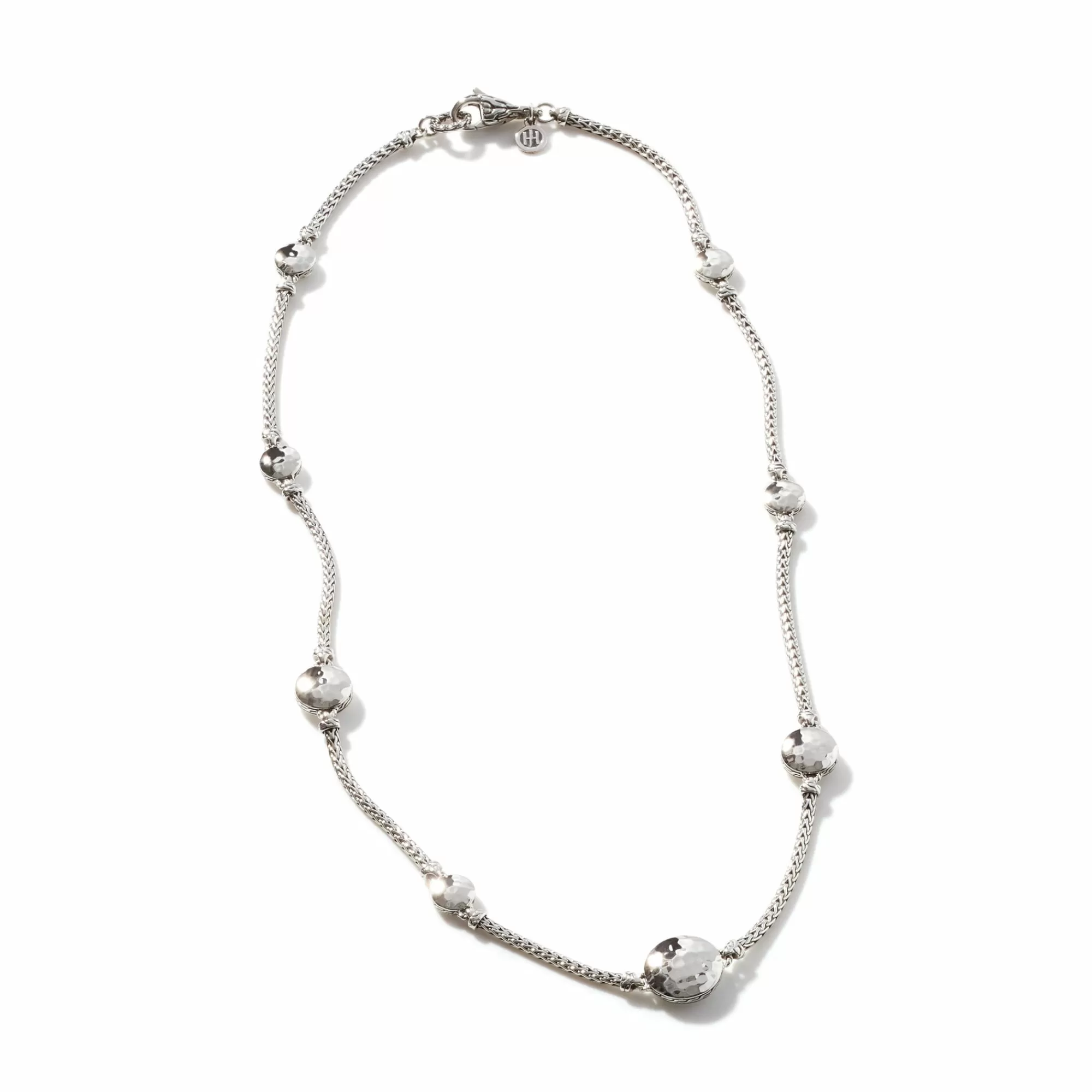 Layering^John Hardy Palu Station Necklace, Sterling Silver