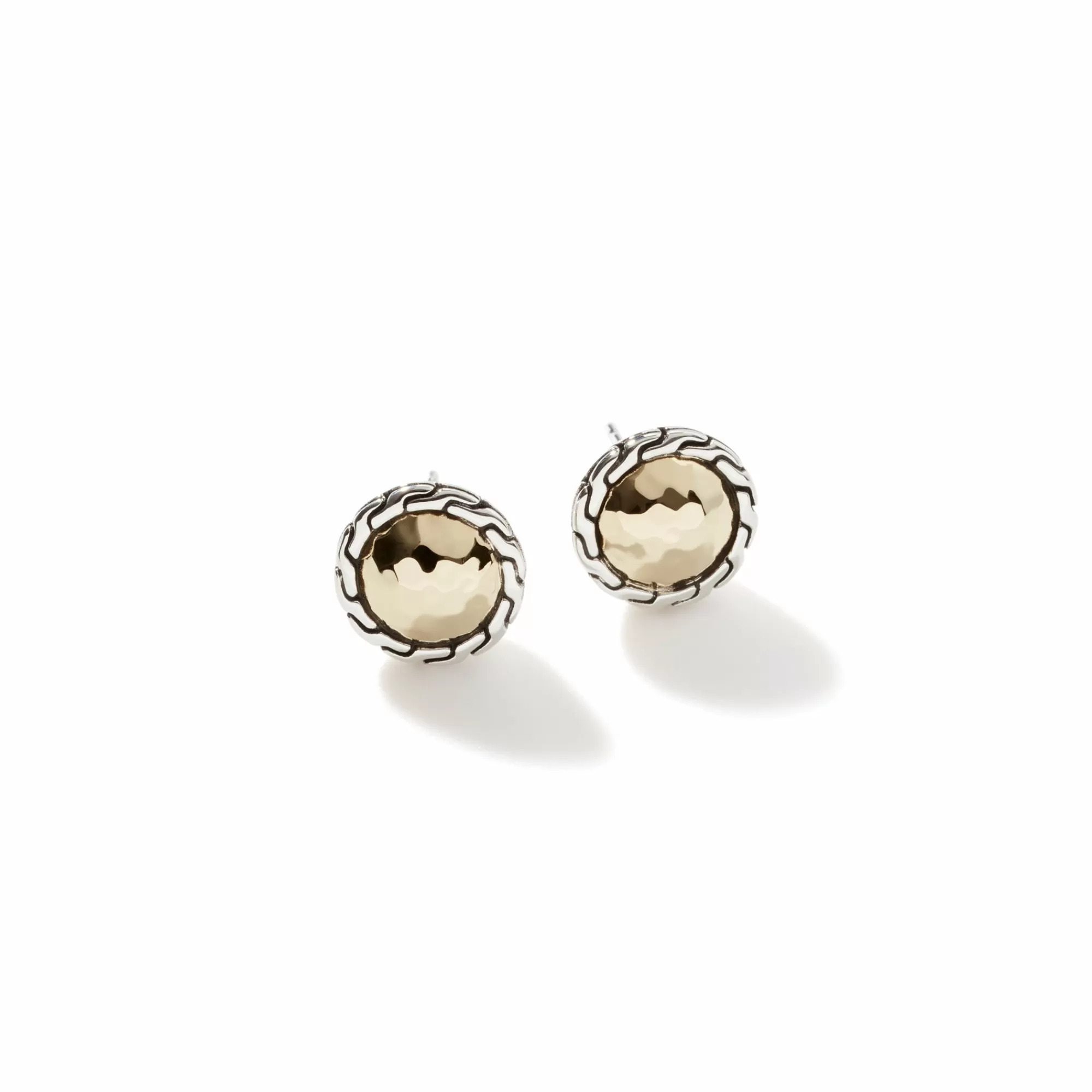 Studs^John Hardy Palu Stud Earring, Sterling Silver, Gold