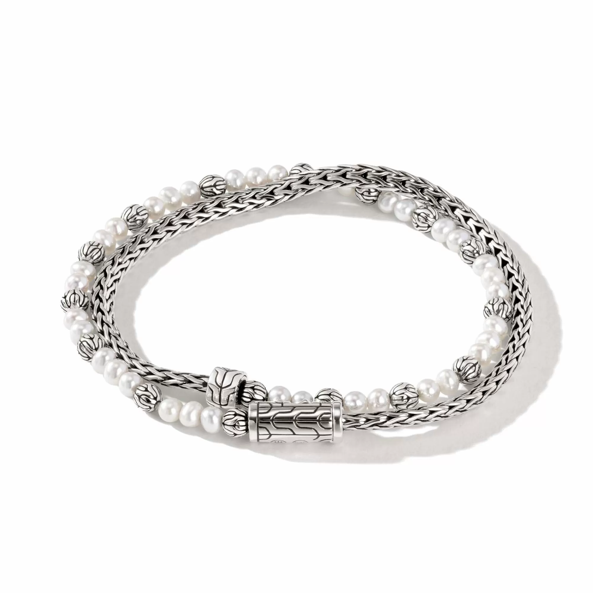 Chains^John Hardy Pearl Chain Double Wrap, Sterling Silver