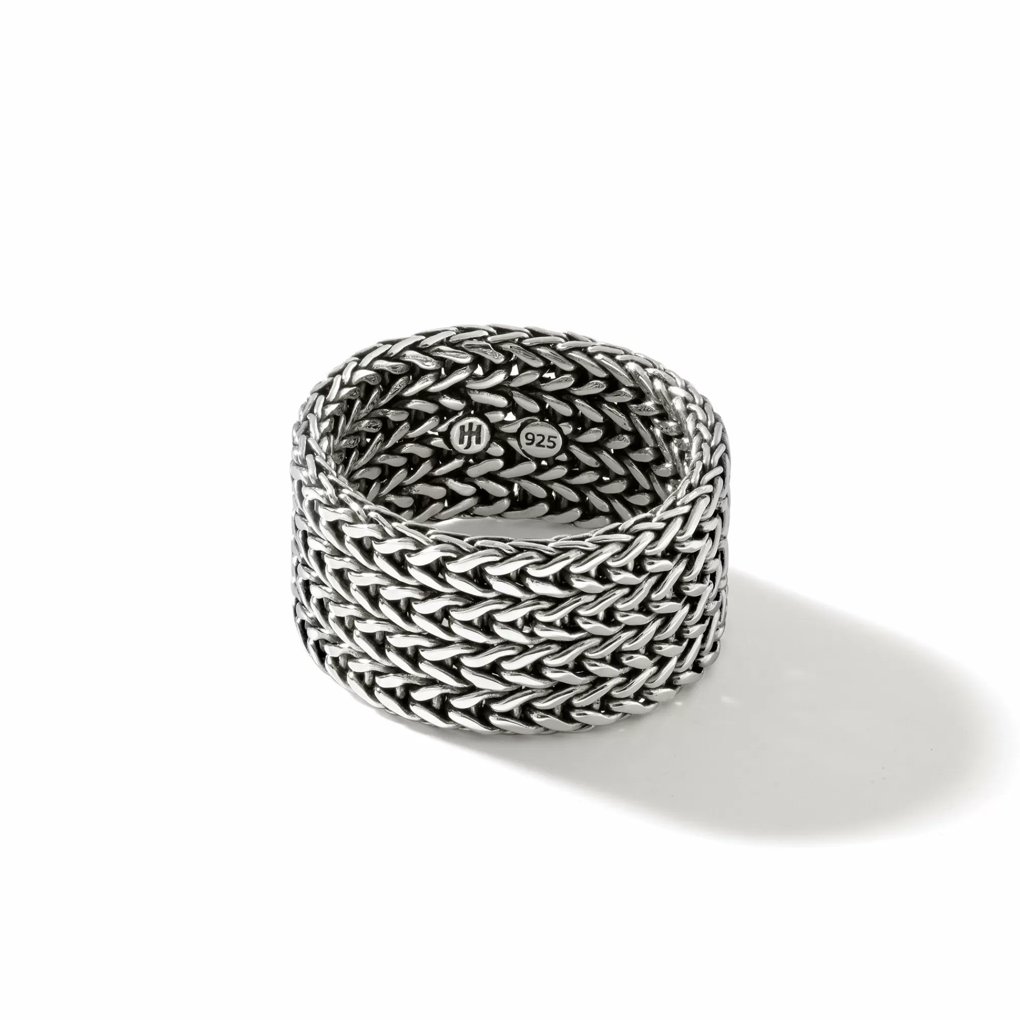 Soft^John Hardy Rata Chain Band Ring, Sterling Silver, Wide