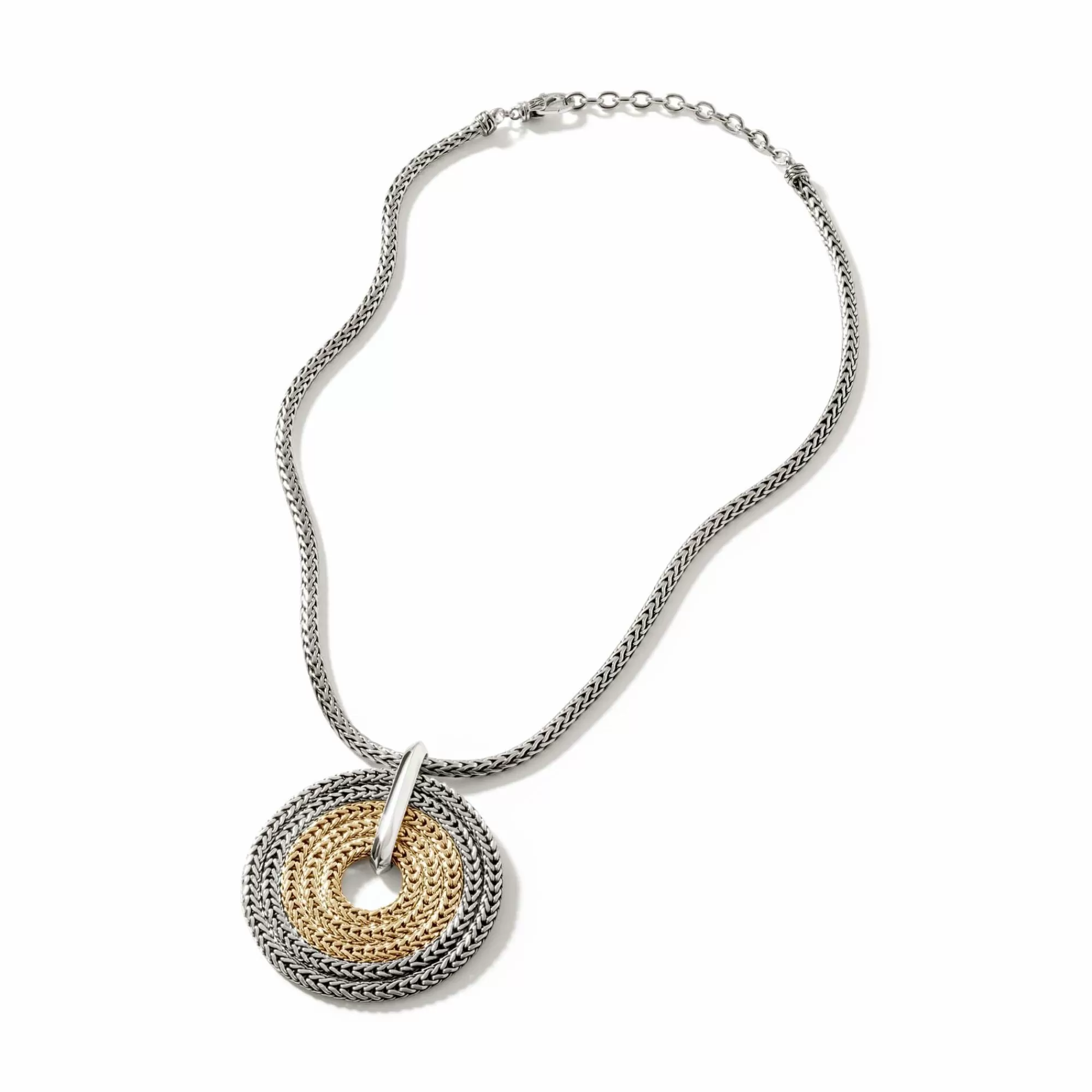 Pendants^John Hardy Rata Chain Pendant Necklace, Silver, Gold