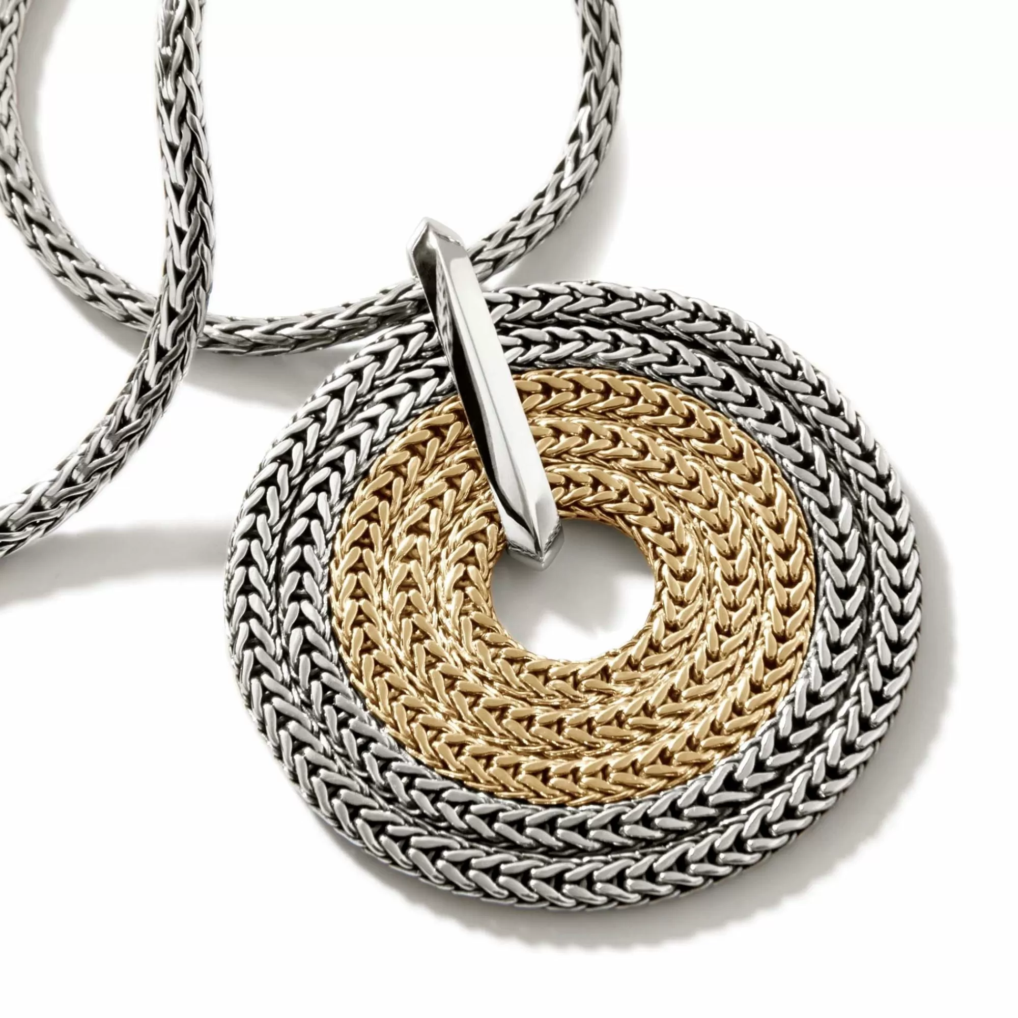 Pendants^John Hardy Rata Chain Pendant Necklace, Silver, Gold