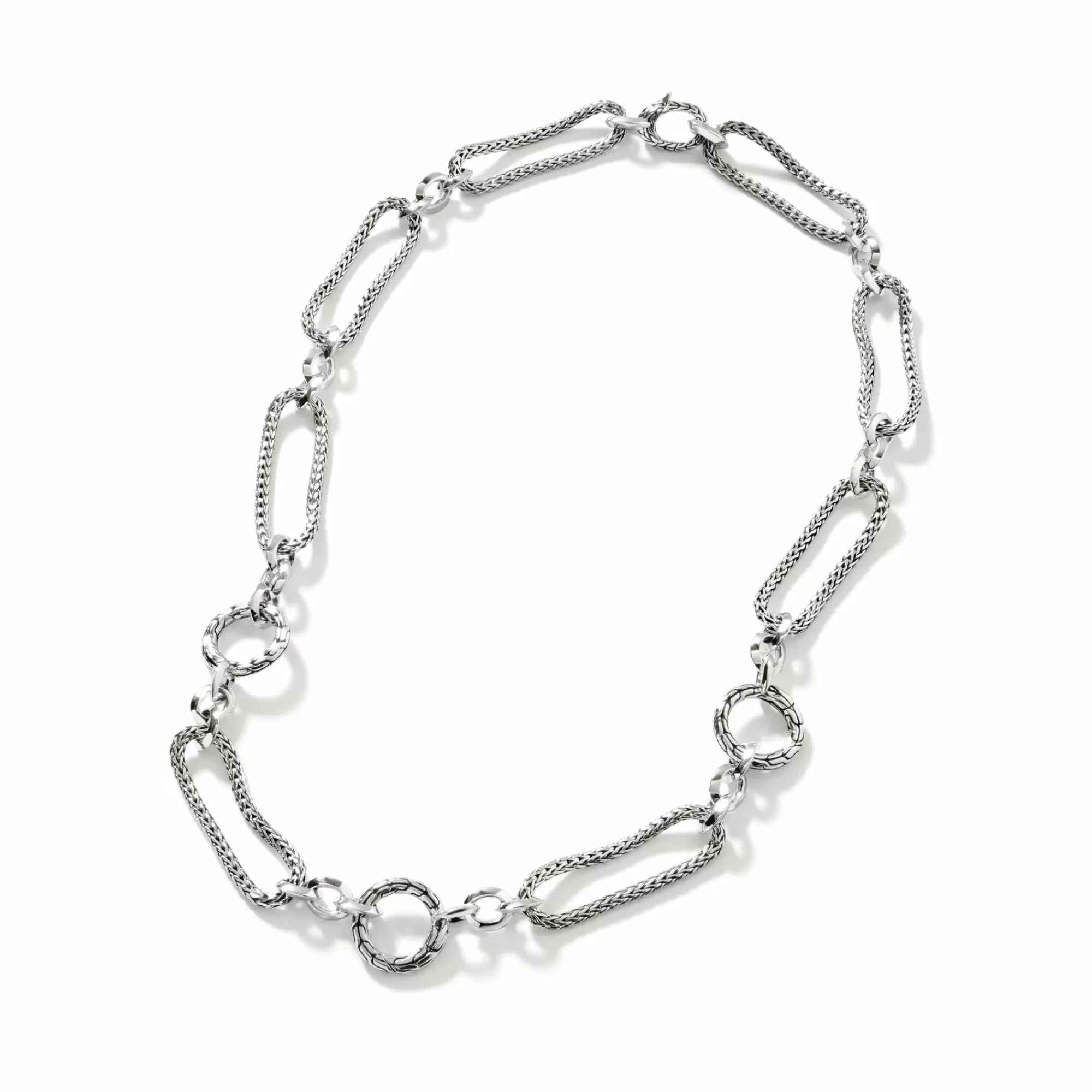 Layering^John Hardy Soft Chain Link Necklace, Sterling Silver