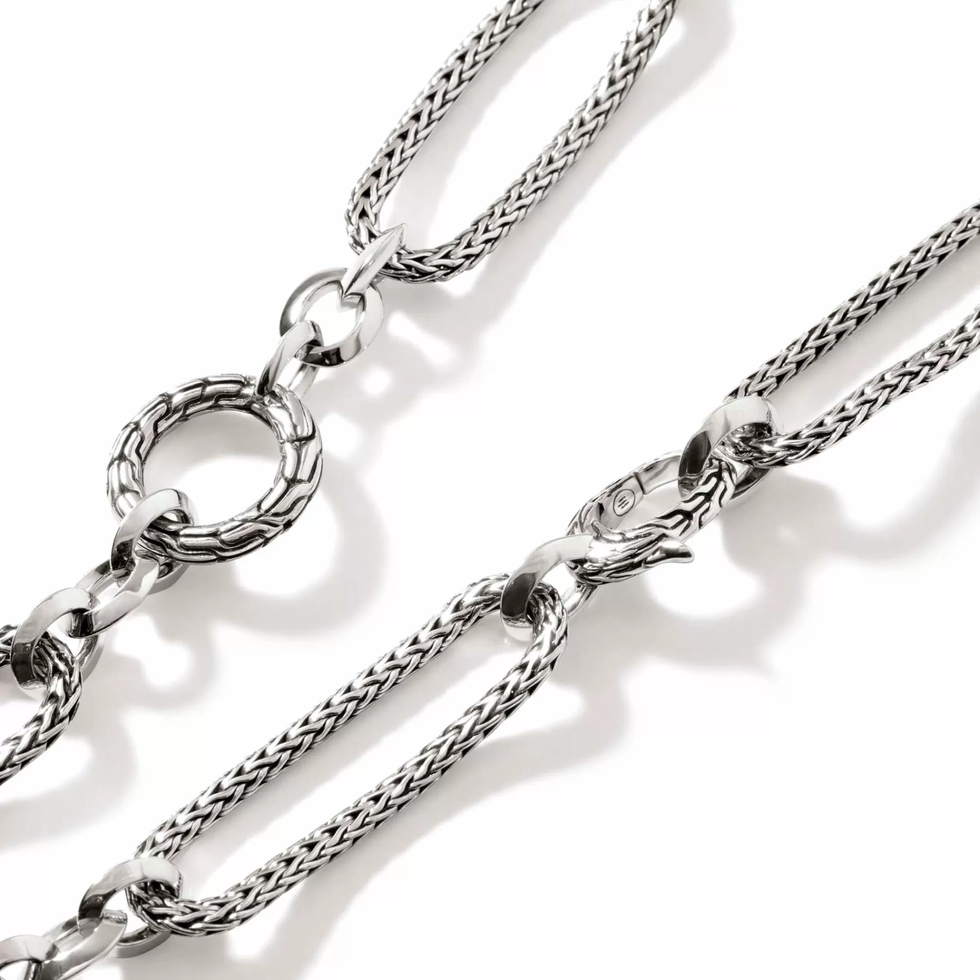 Layering^John Hardy Soft Chain Link Necklace, Sterling Silver