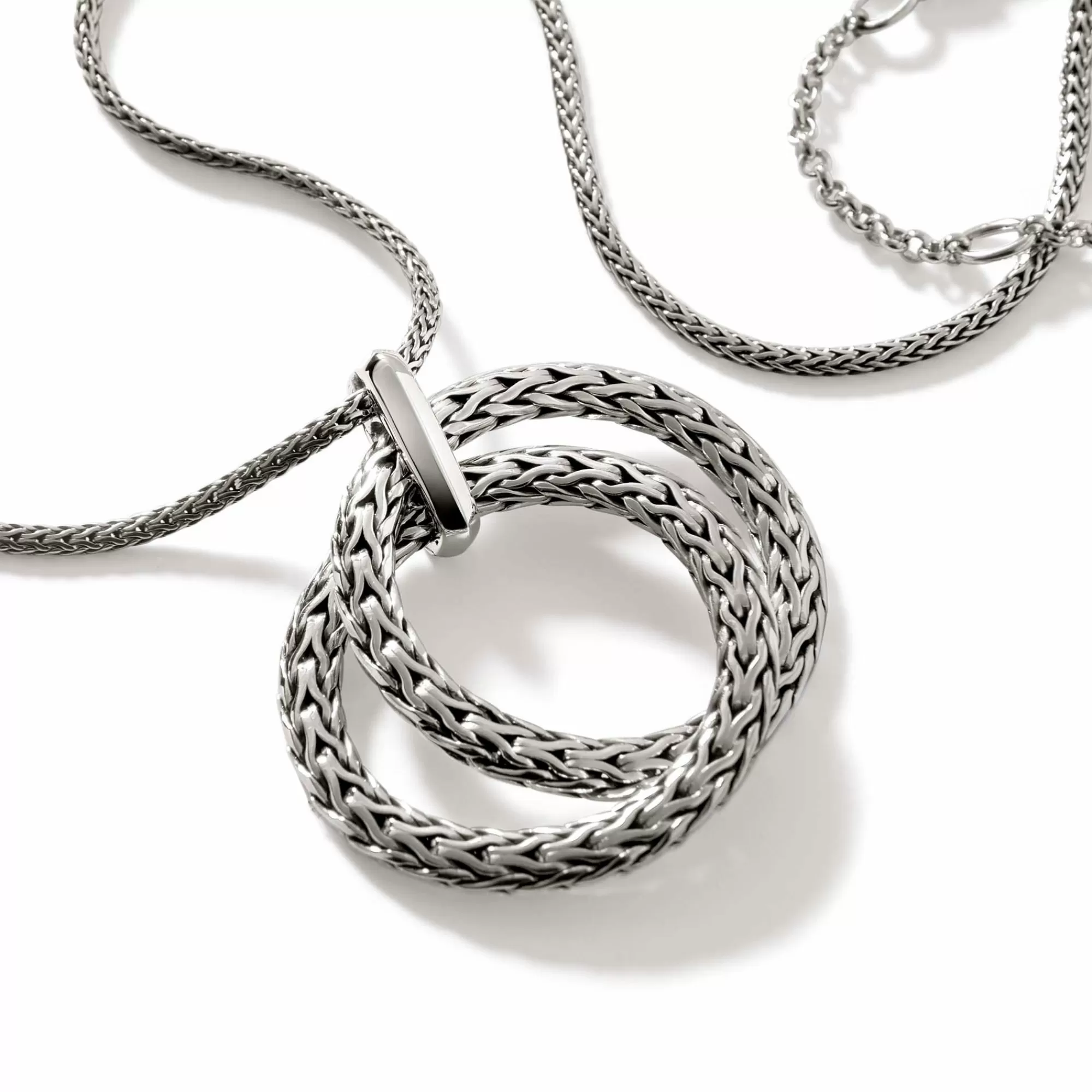 Pendants^John Hardy Soft Chain Pendant Necklace, Silver, 1.8Mm