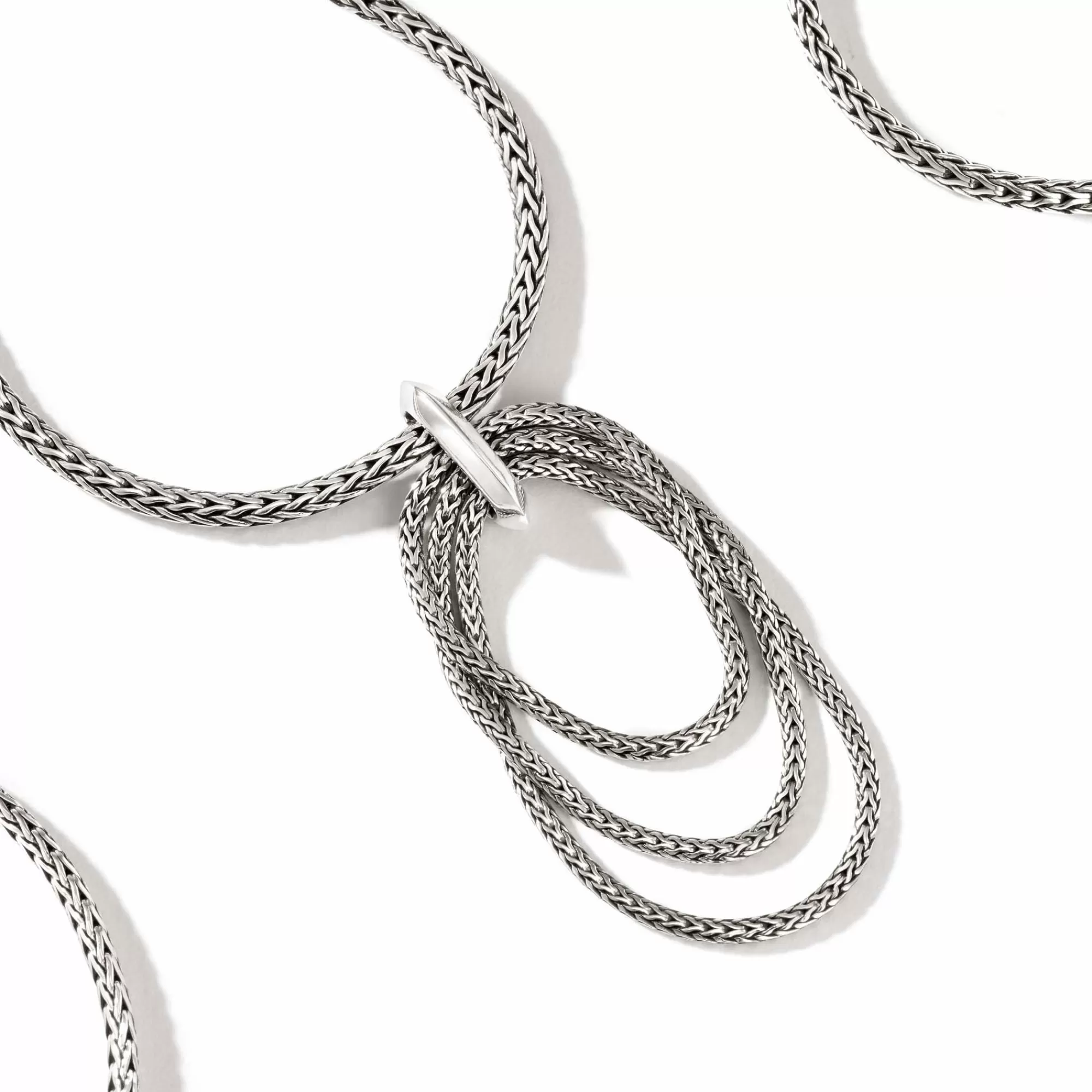 Pendants^John Hardy Soft Chain Pendant Necklace, Silver, 2.5Mm