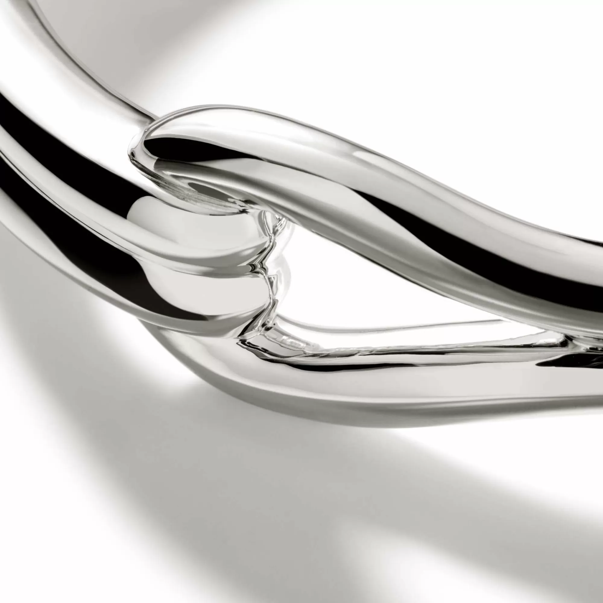 Cuffs^John Hardy Surf Hinged Bangle, Sterling Silver, Wide