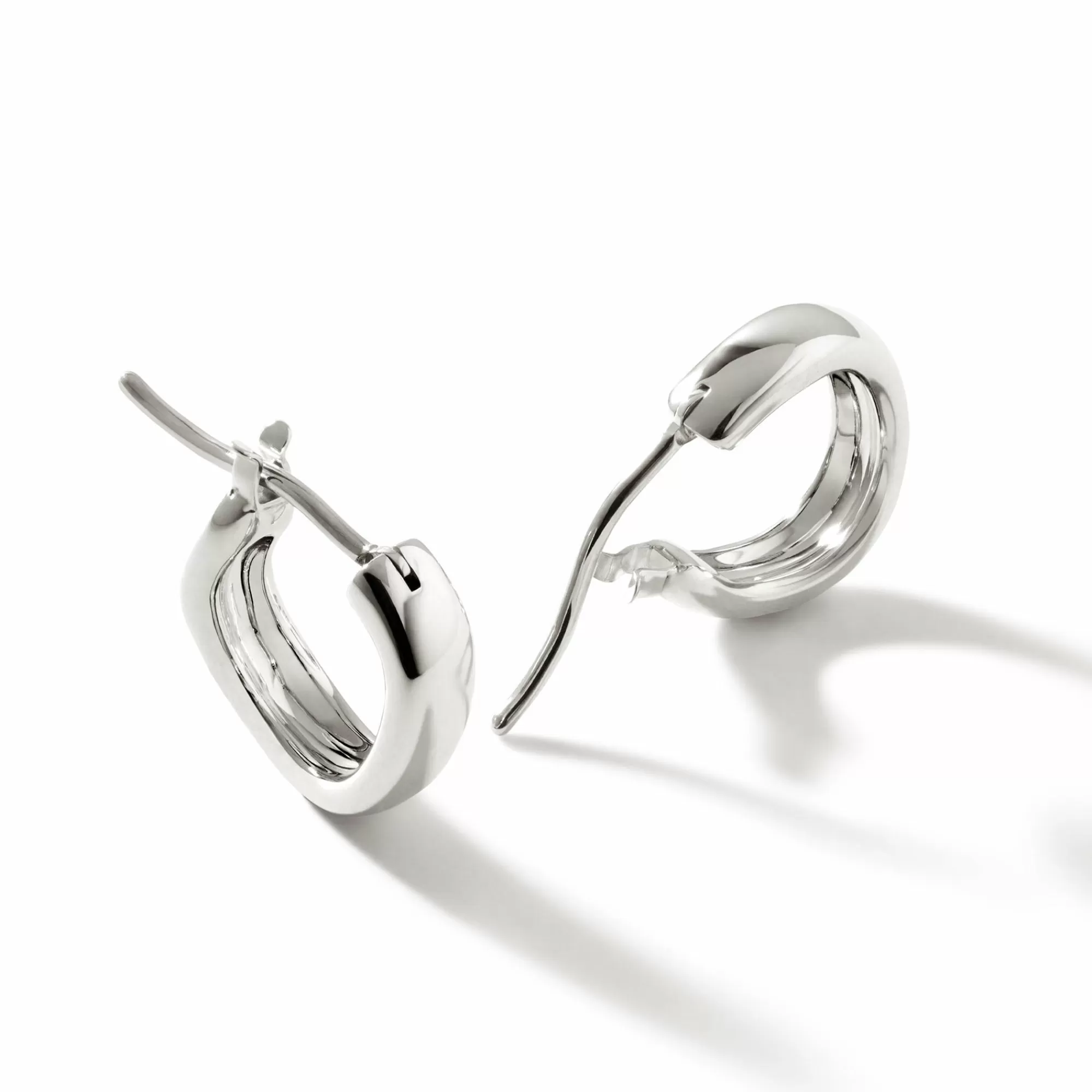 Statement^John Hardy Surf Huggie Earring, Sterling Silver