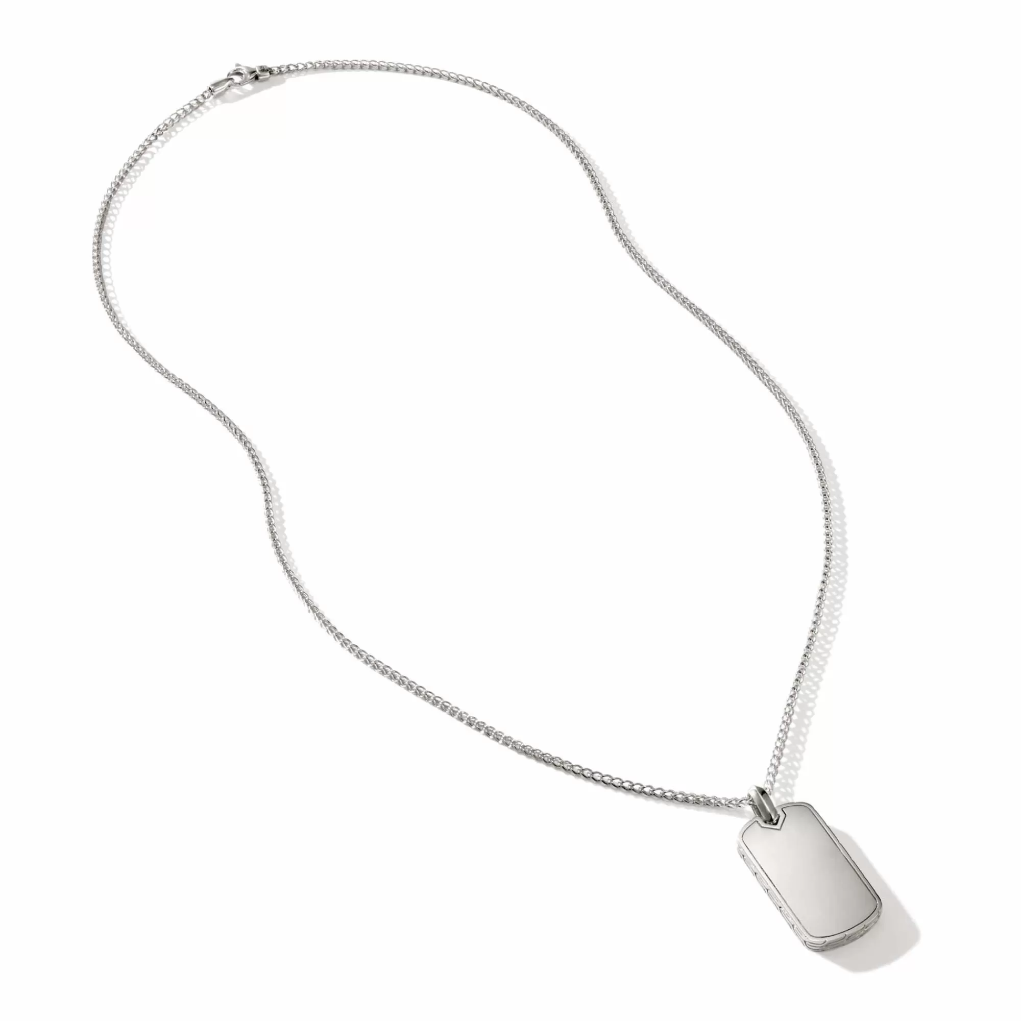Tags & Pendants^John Hardy Tag Pendant Necklace, Sterling Silver, Gemstone