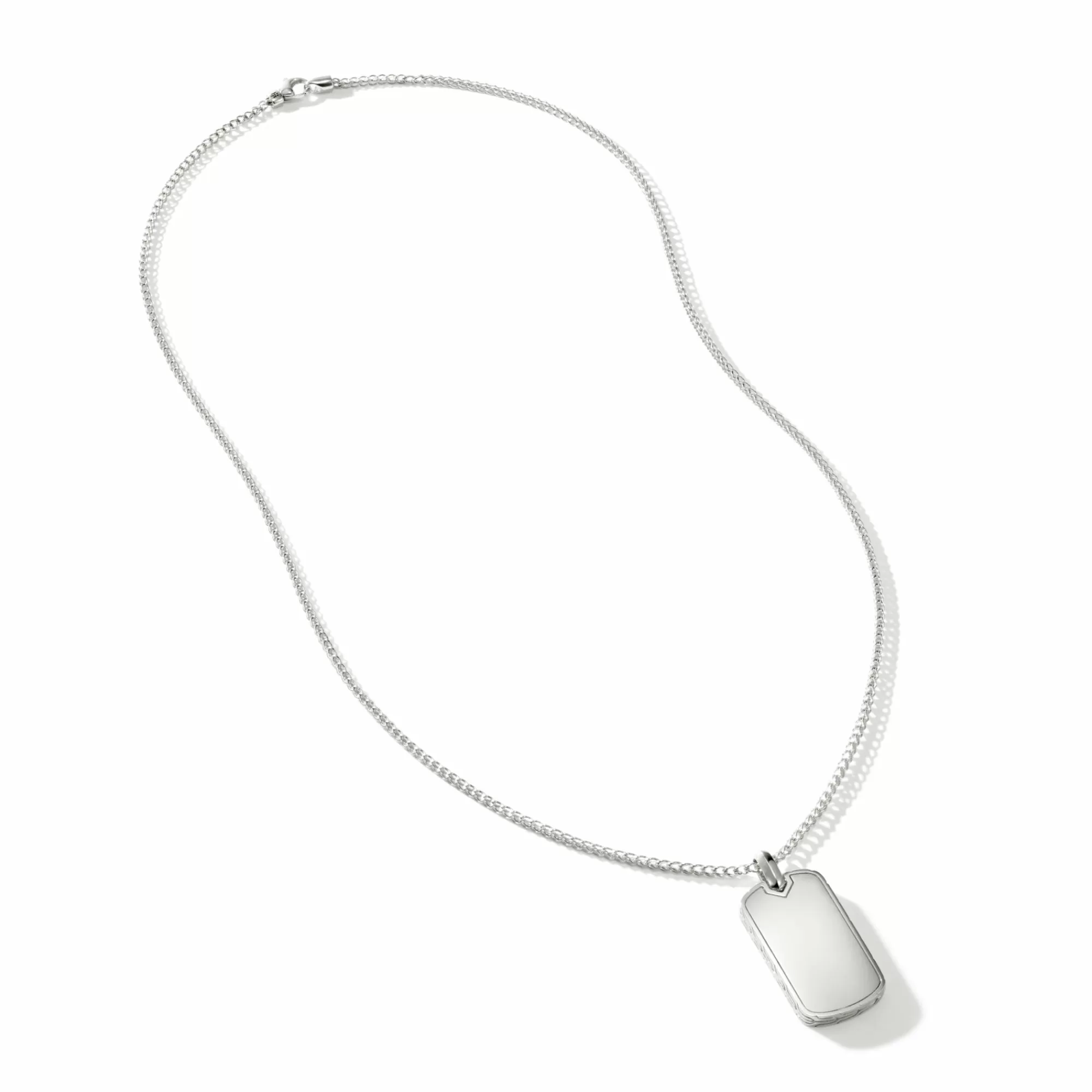 Tags & Pendants^John Hardy Tag Pendant Necklace, Sterling Silver, Gemstone
