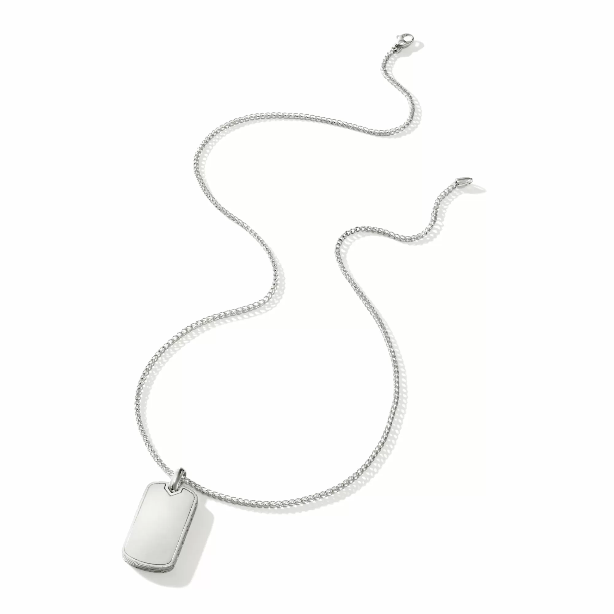Tags & Pendants^John Hardy Tag Pendant Necklace, Sterling Silver, Gemstone