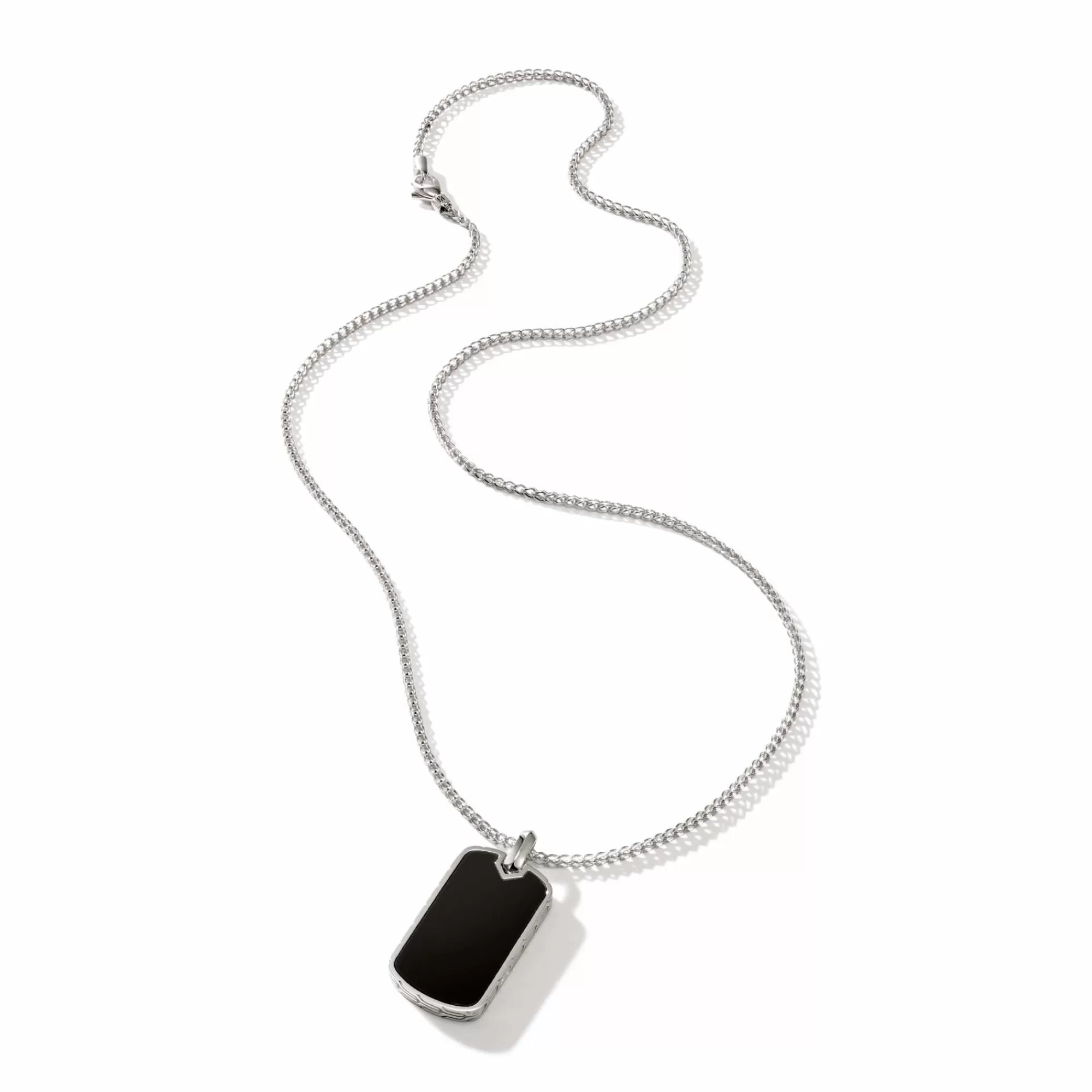 Tags & Pendants^John Hardy Tag Pendant Necklace, Sterling Silver, Gemstone