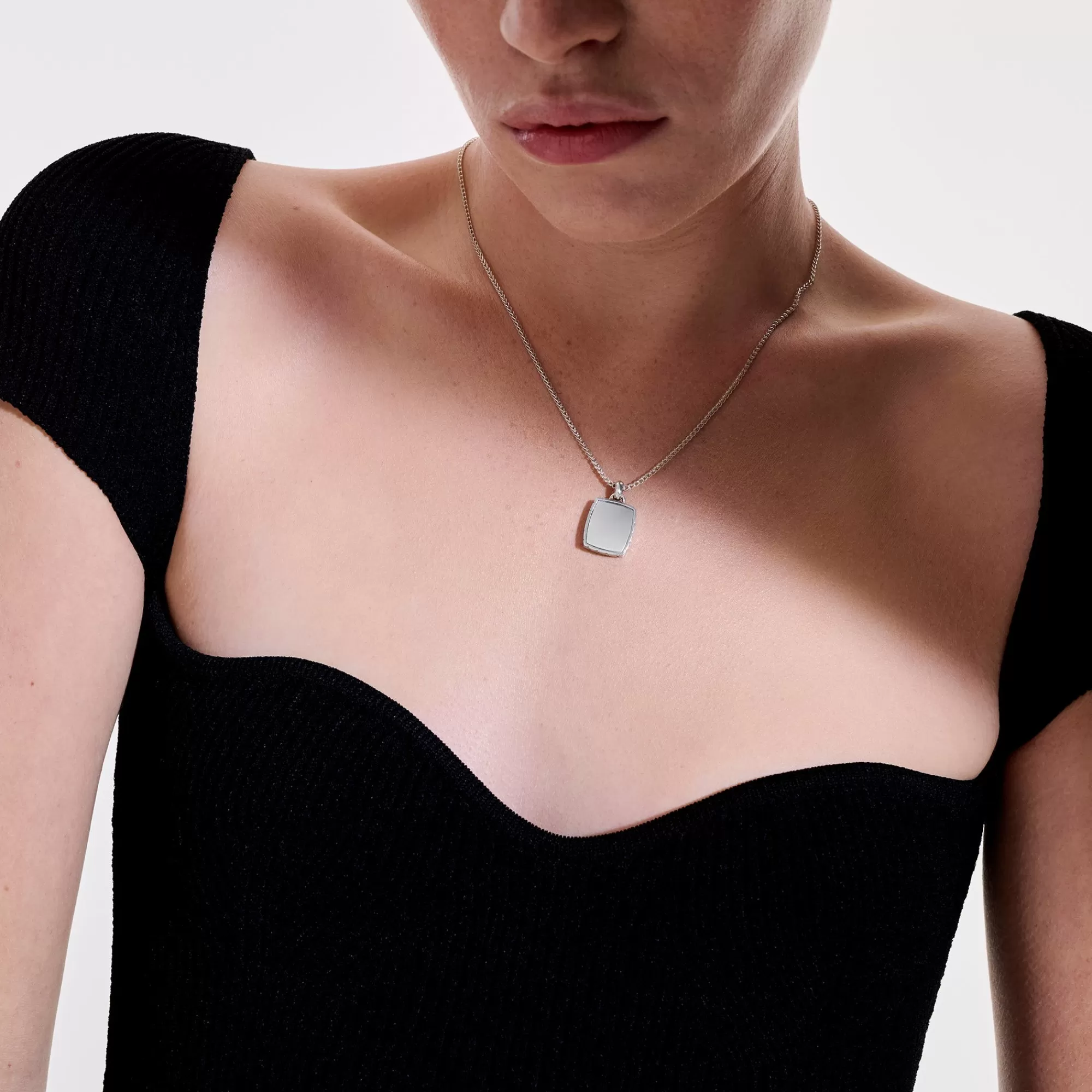 Tags & Pendants^John Hardy Tag Pendant Necklace, Sterling Silver, Gemstone